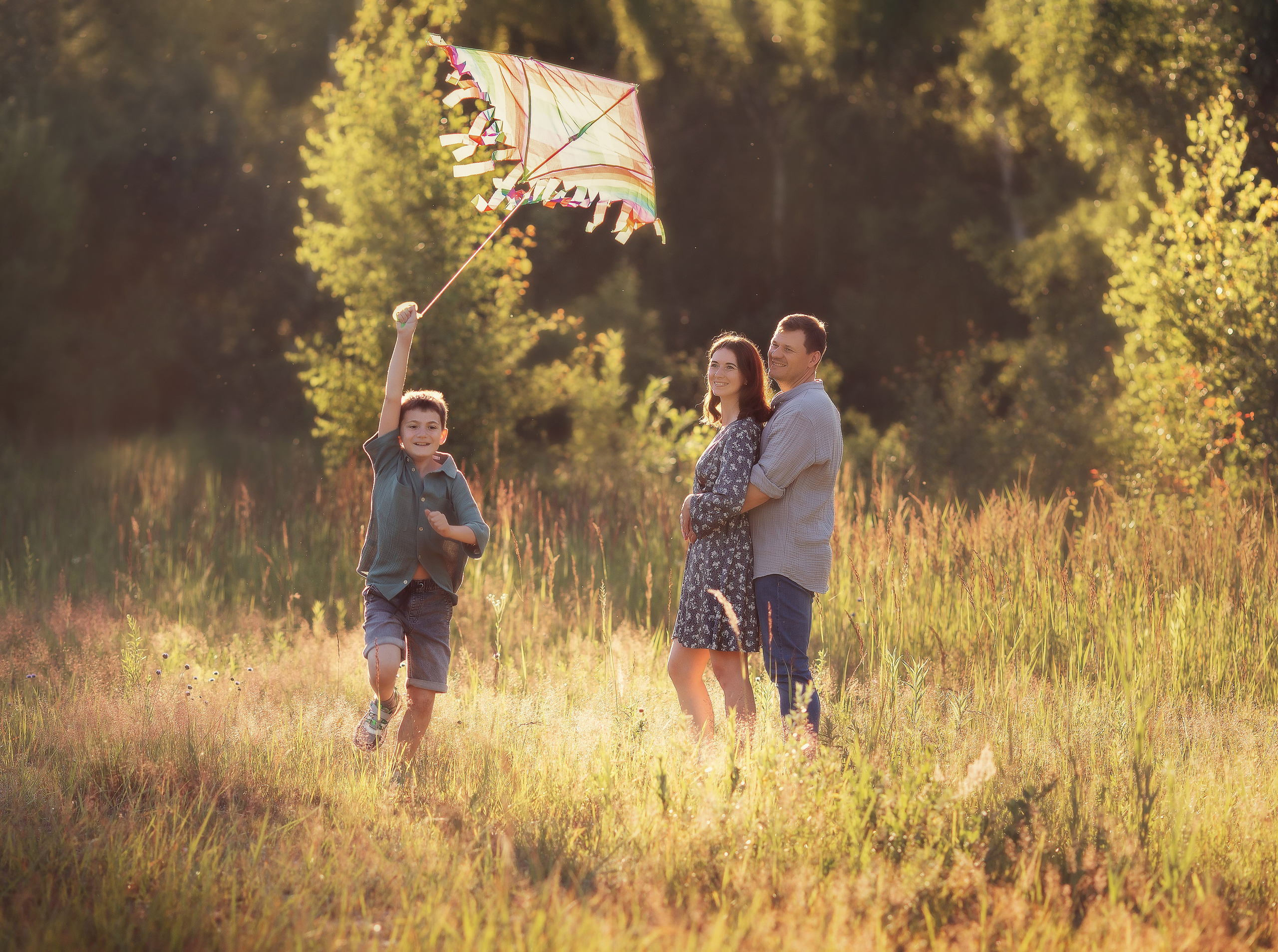 воздушный змей. фотосессия
