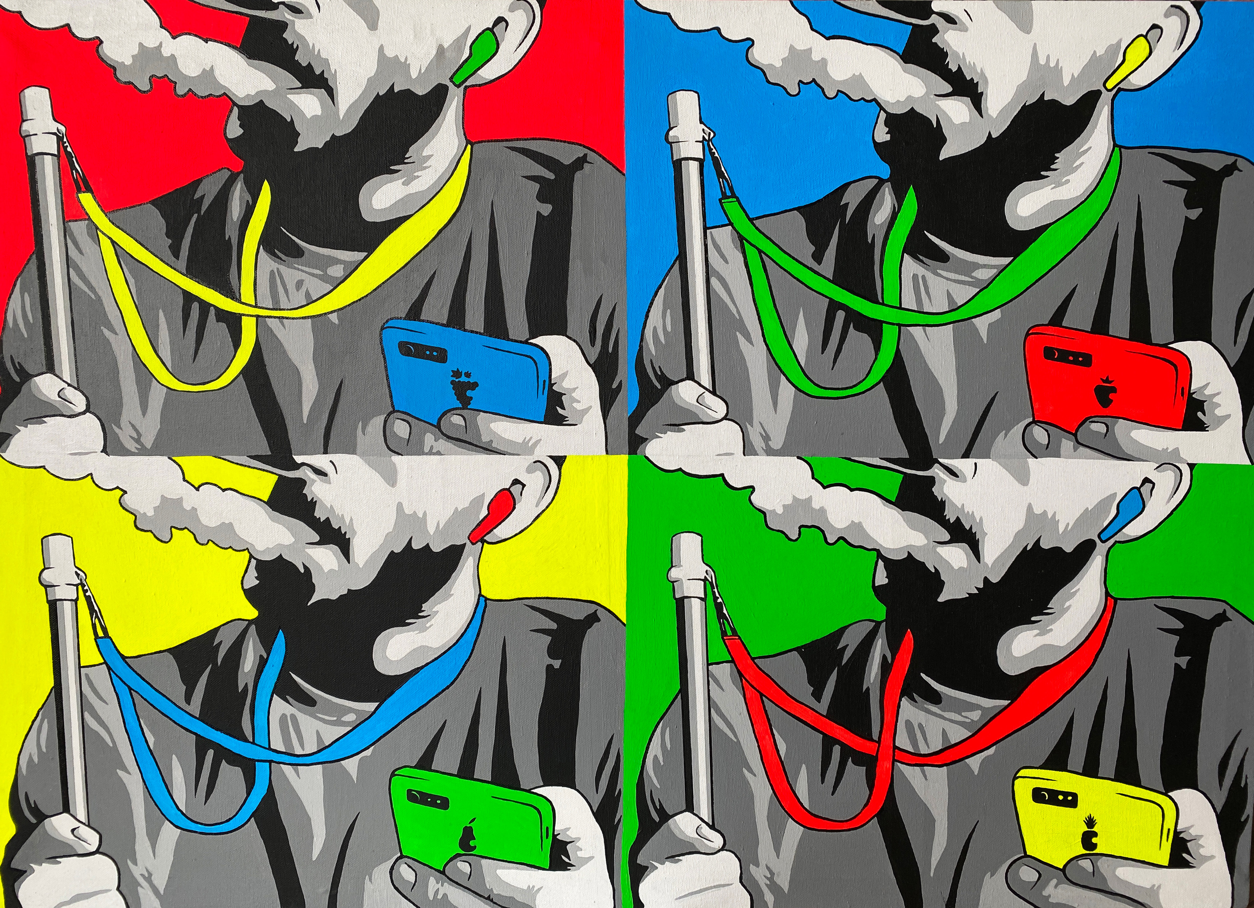 Neon life. Стены с душой