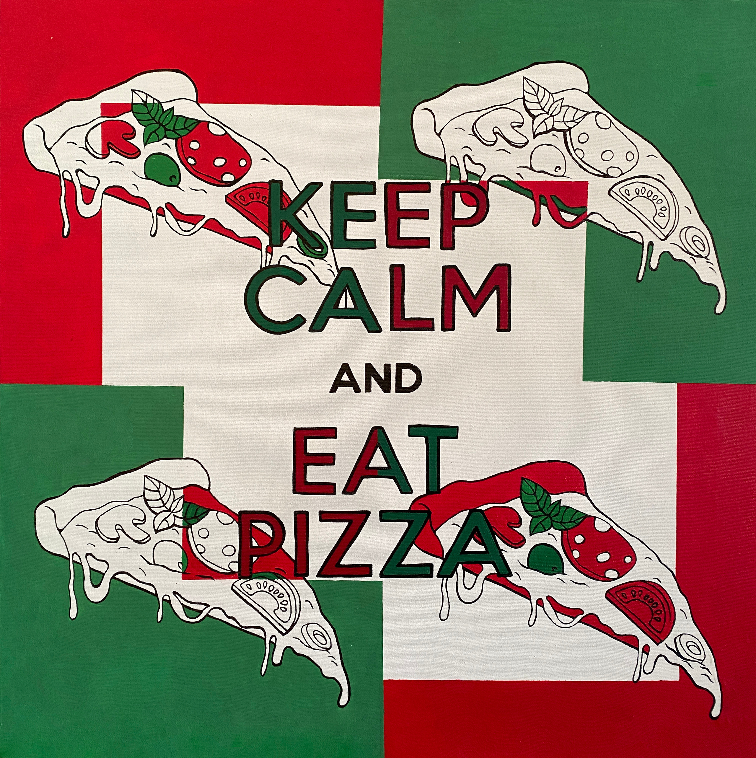 Keep calm. Стены с душой