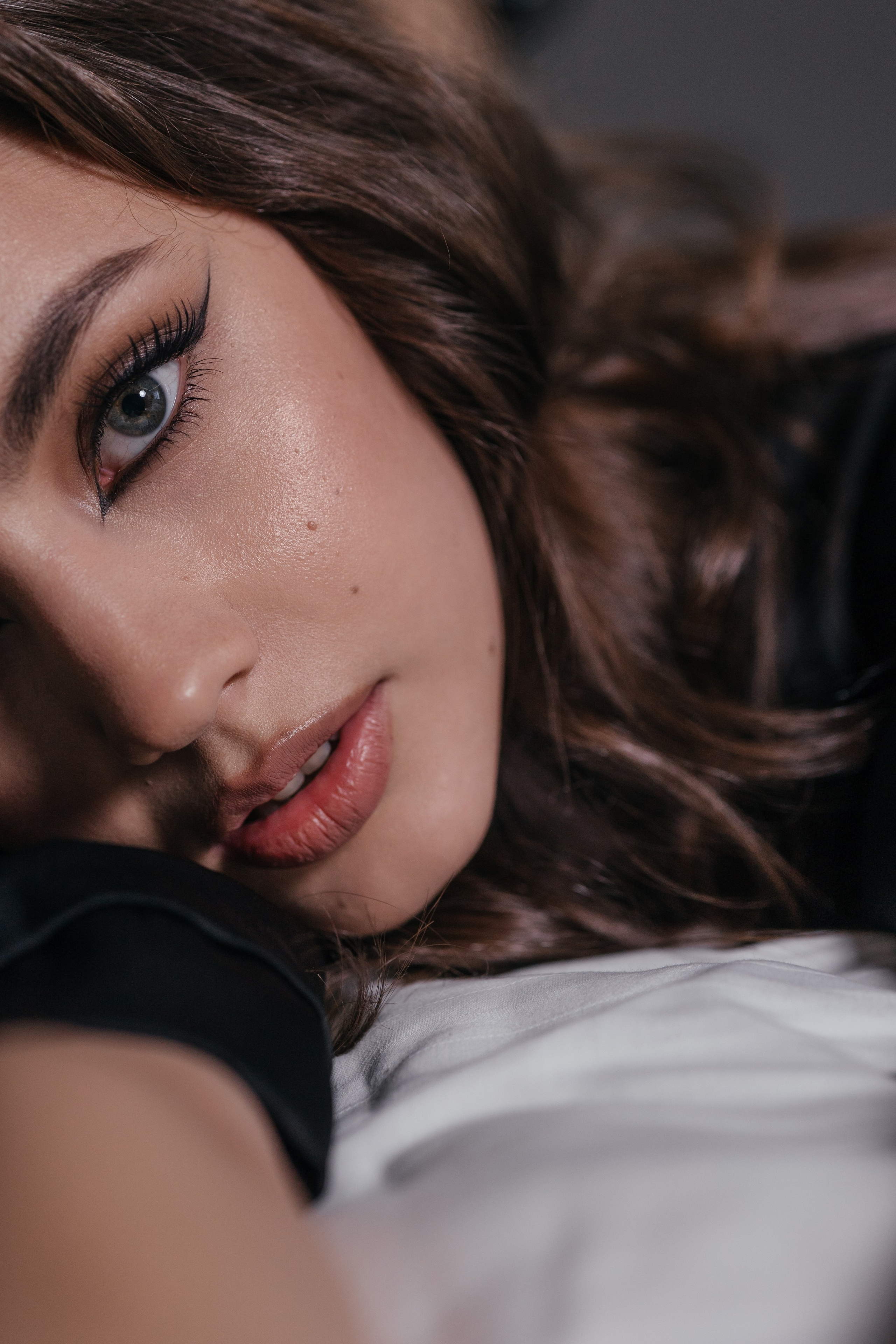 Черное платье. Фотограф Крохин Олег