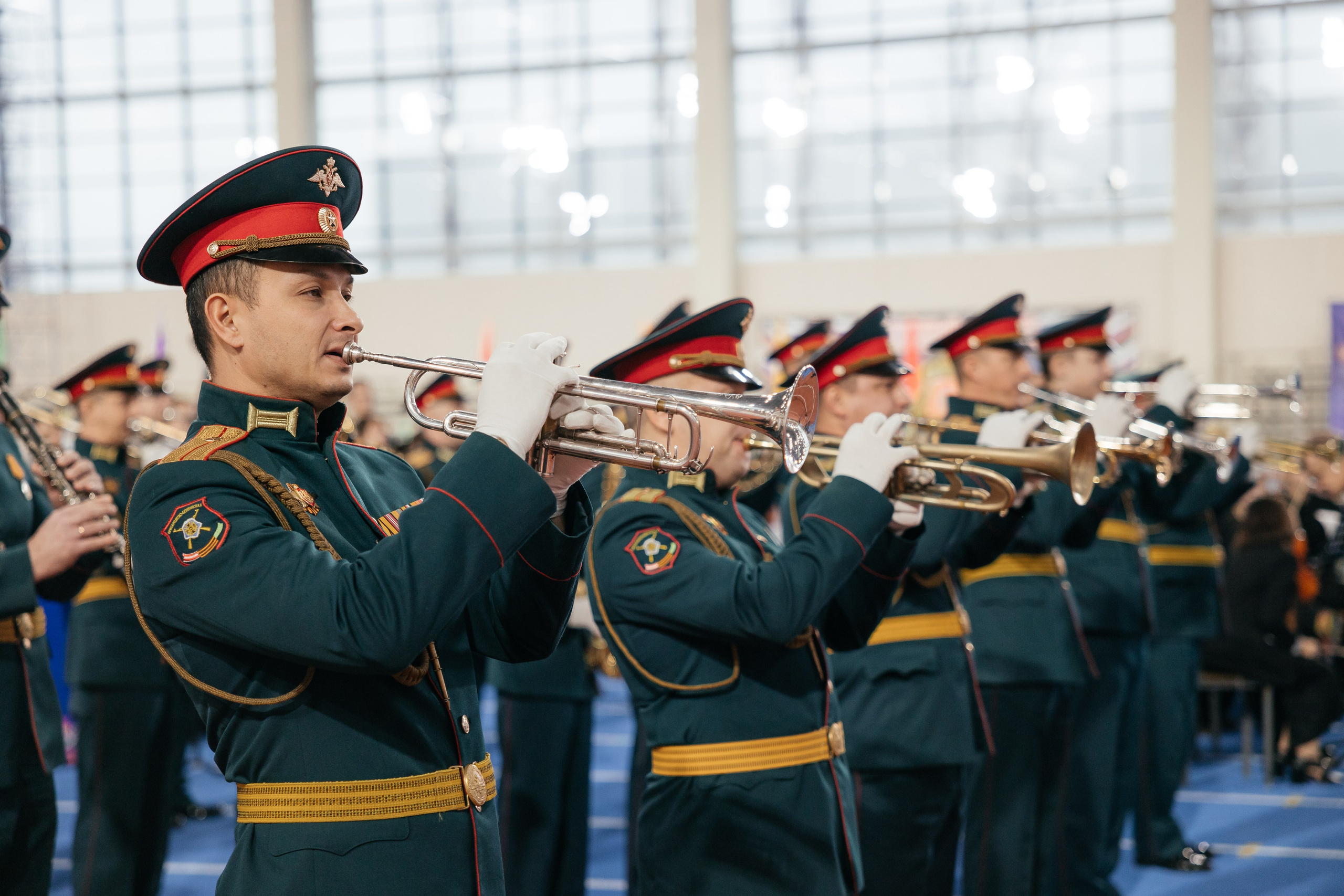 Манеж соревнования. Фотограф Крохин Олег