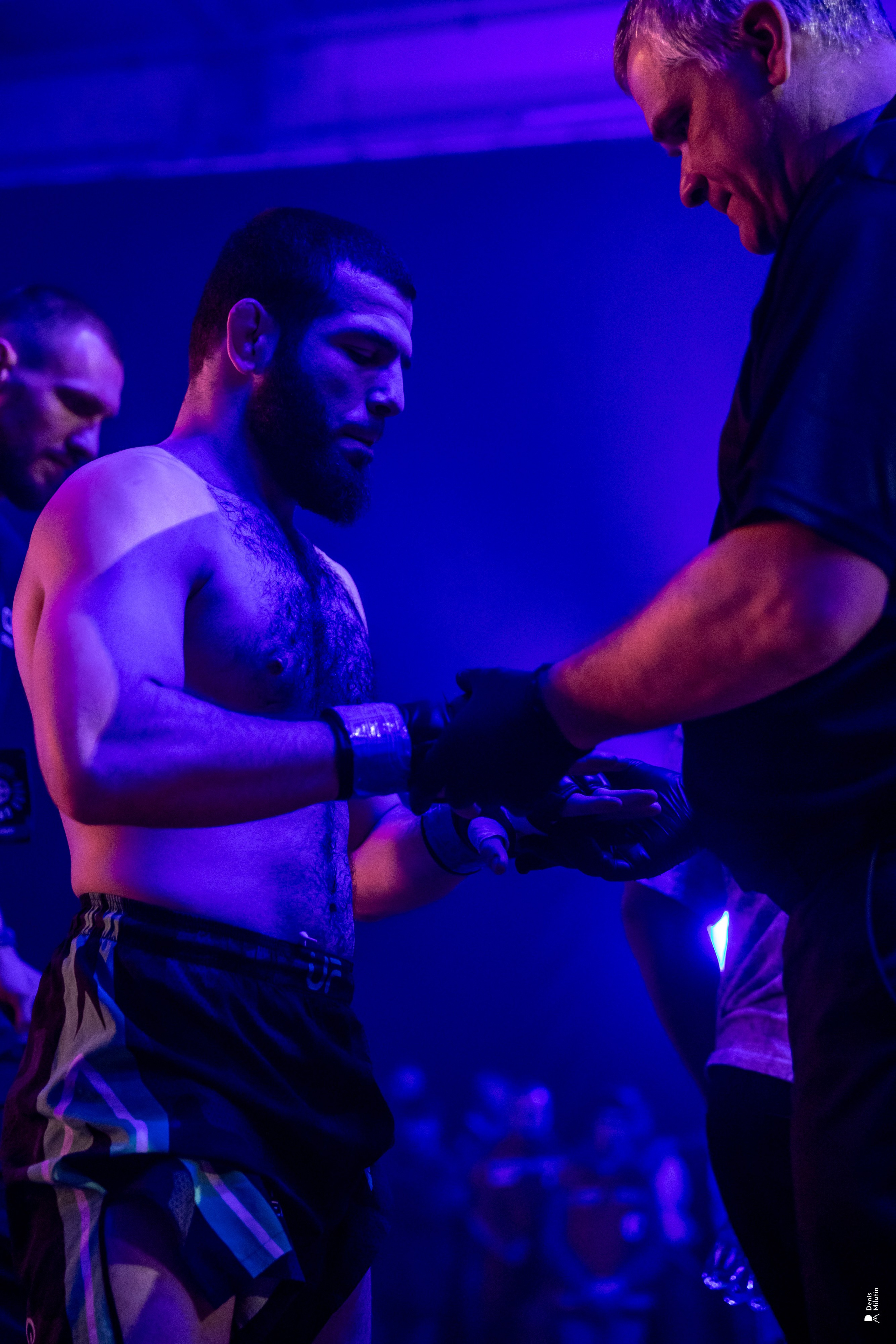 Бои в клетке «Северный Воин». Портретный фотограф Денис Милютин