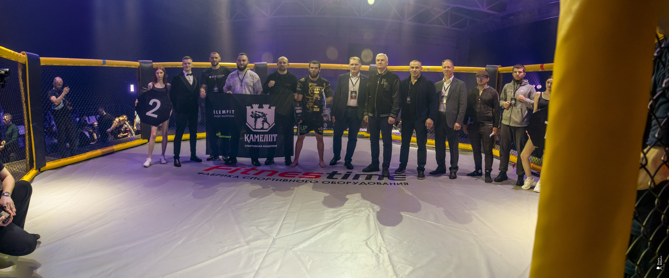 Бои в клетке «Северный Воин». Портретный фотограф Денис Милютин