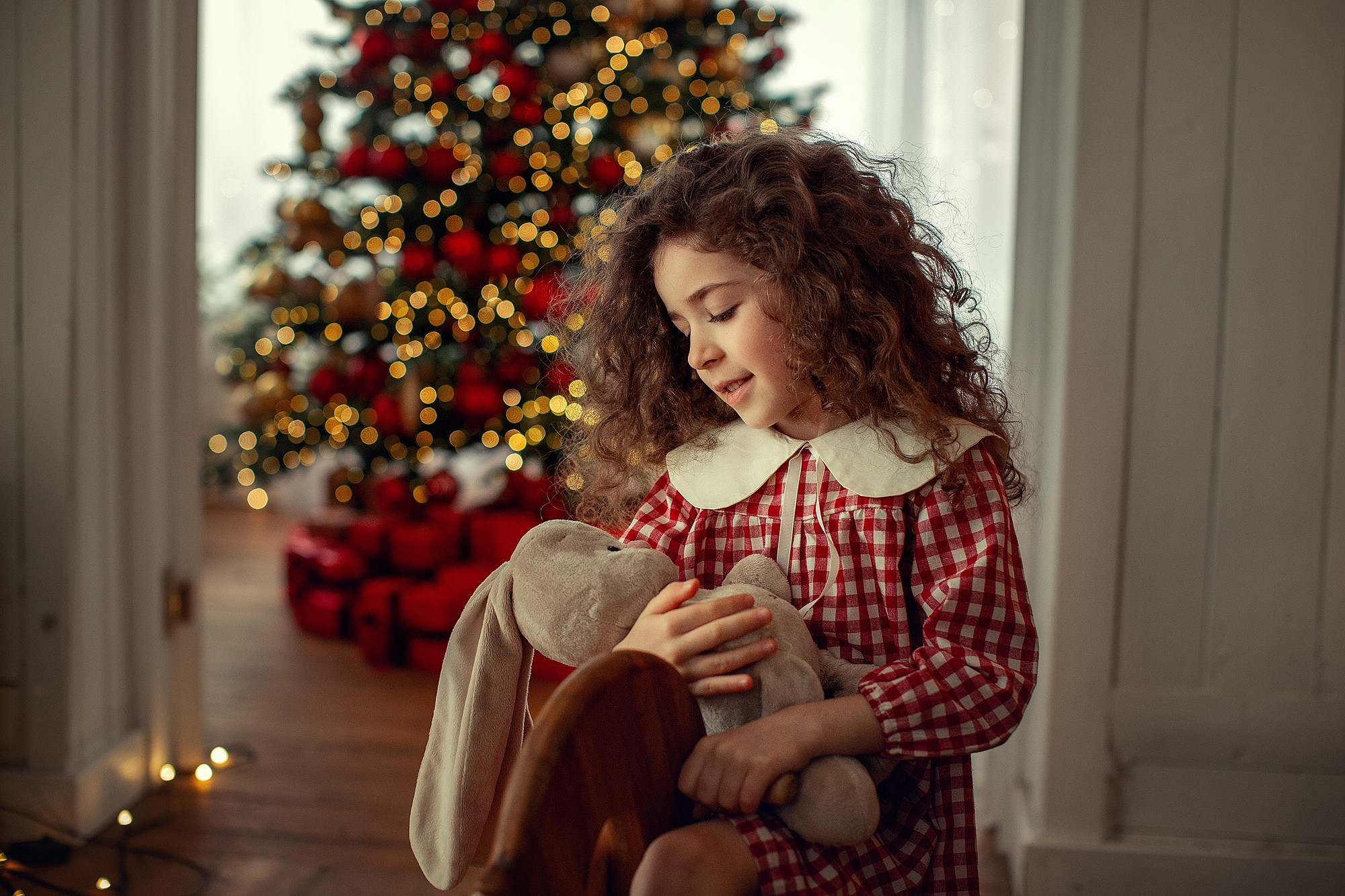 Очень уютная новогодняя съемка на даче. Tatyana Nadezhdina Family photographer