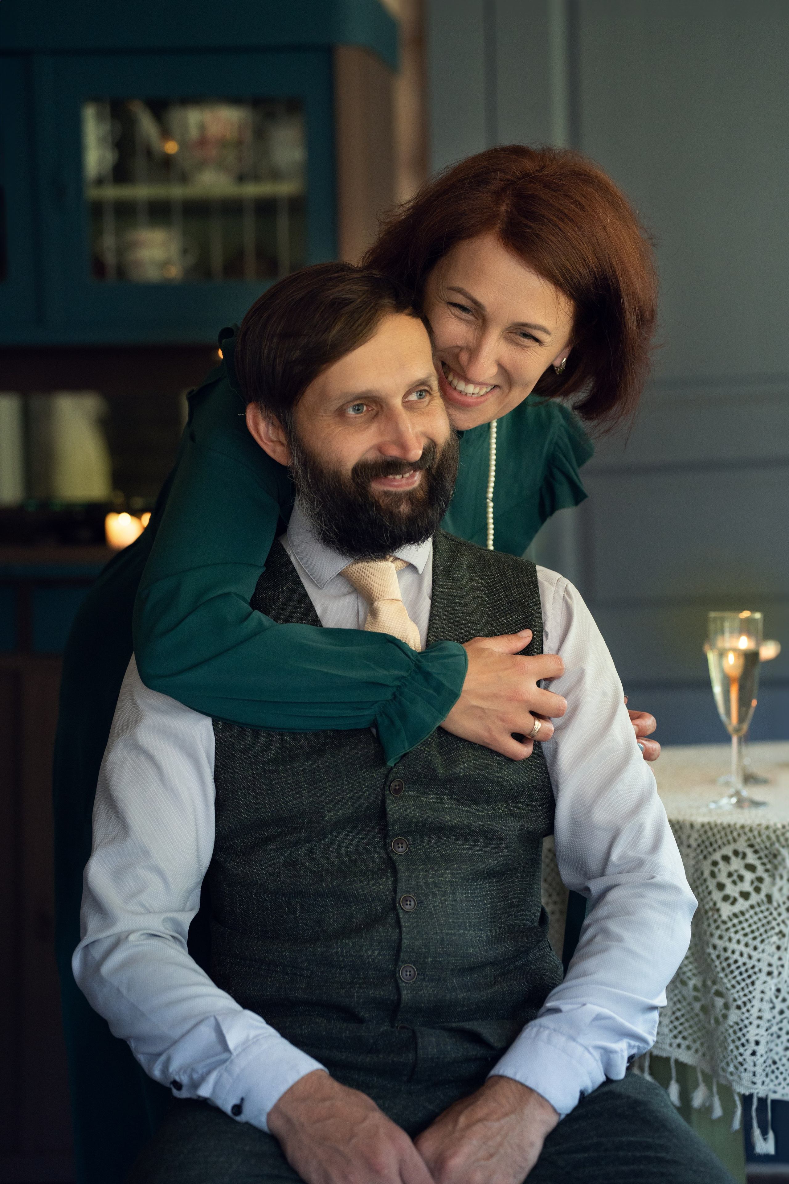 Семейная фотосессия в доме