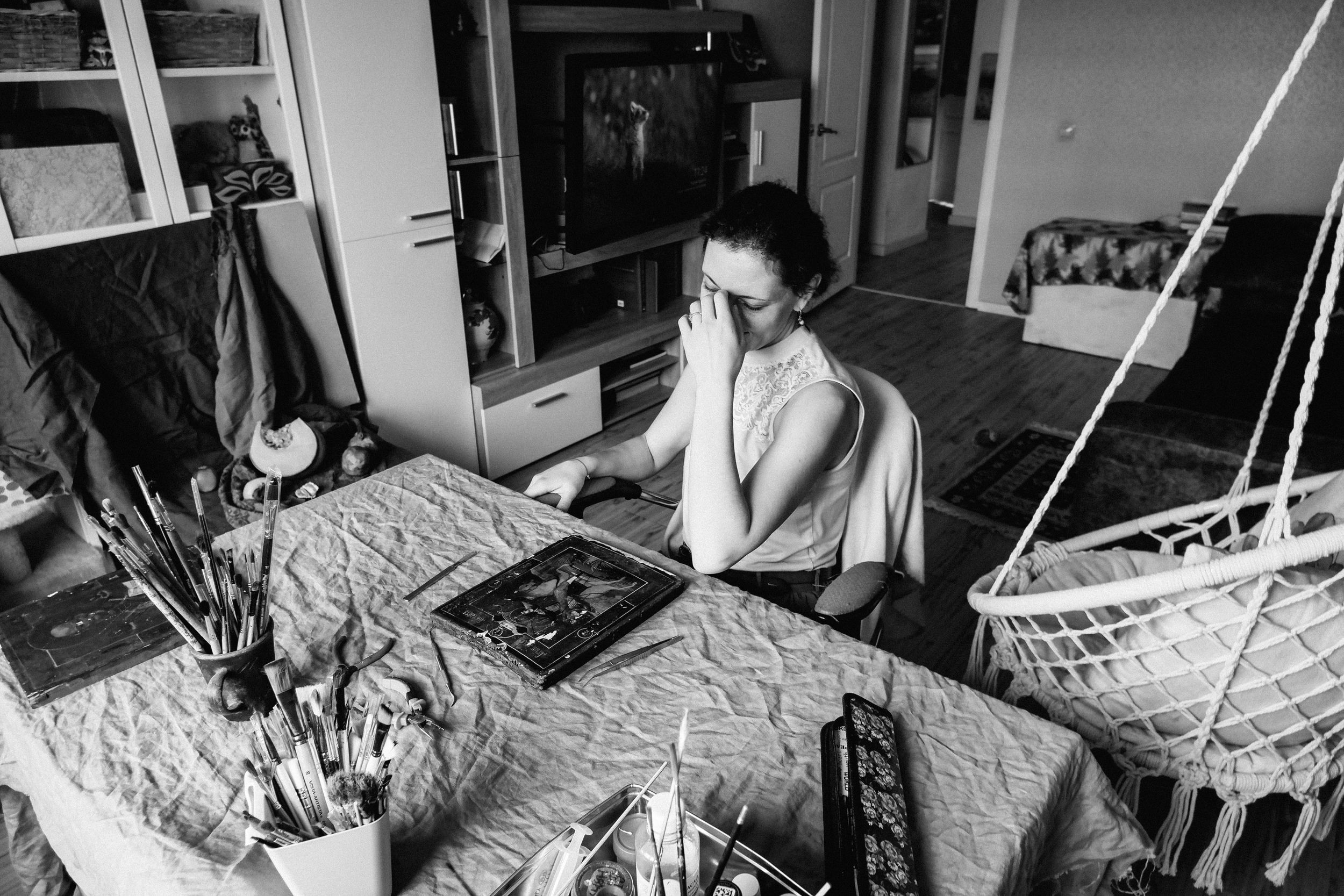 Домашняя съёмка у Кати. Портретный фотограф в Краснодаре Лена Шевченко