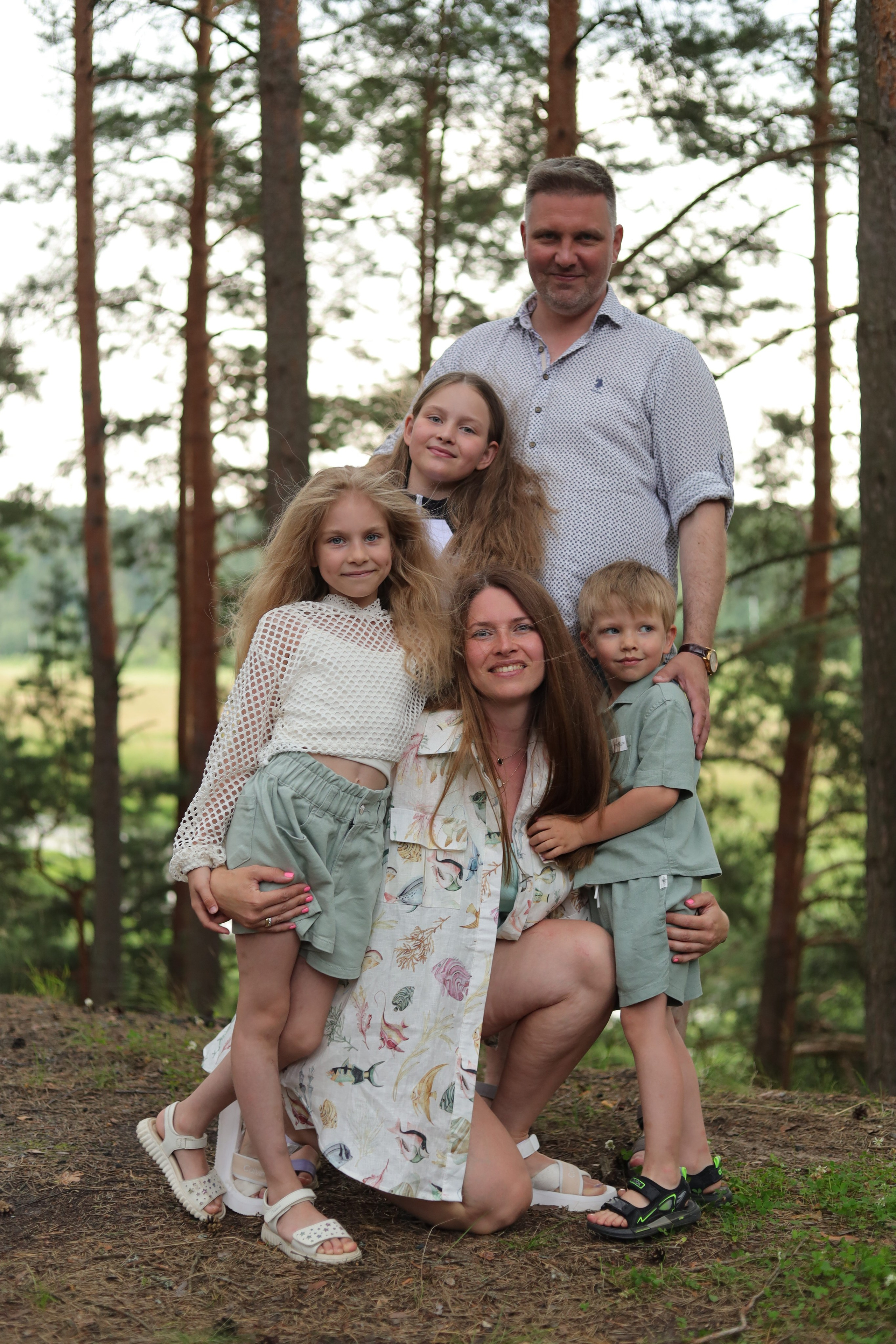 Семья Ергуновых. Фотограф Надежда Гольцева