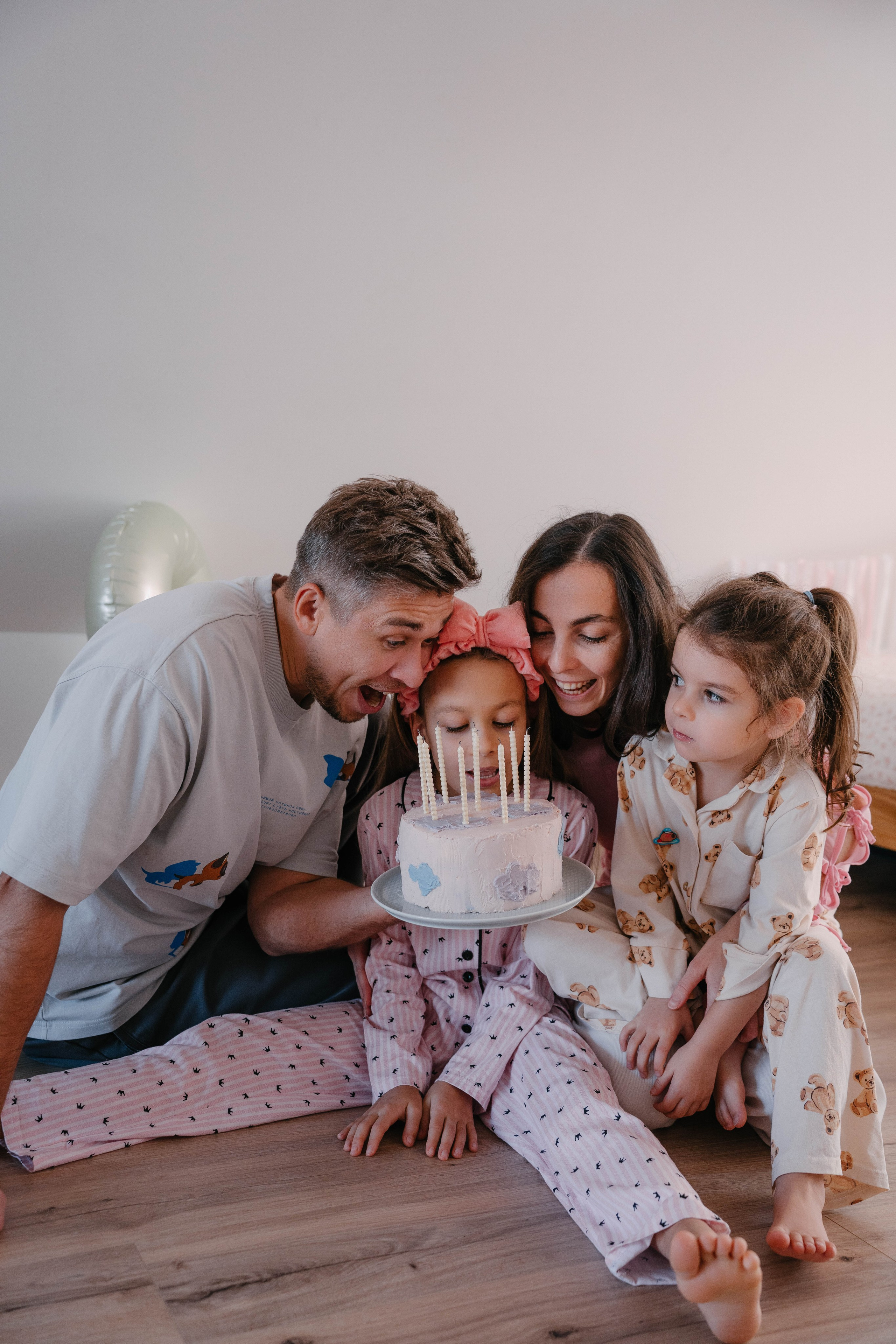 Пижамная вечеринка Варе 9 лет. Свадебный и семейный фотограф в Воронеже Анастасия Бойко