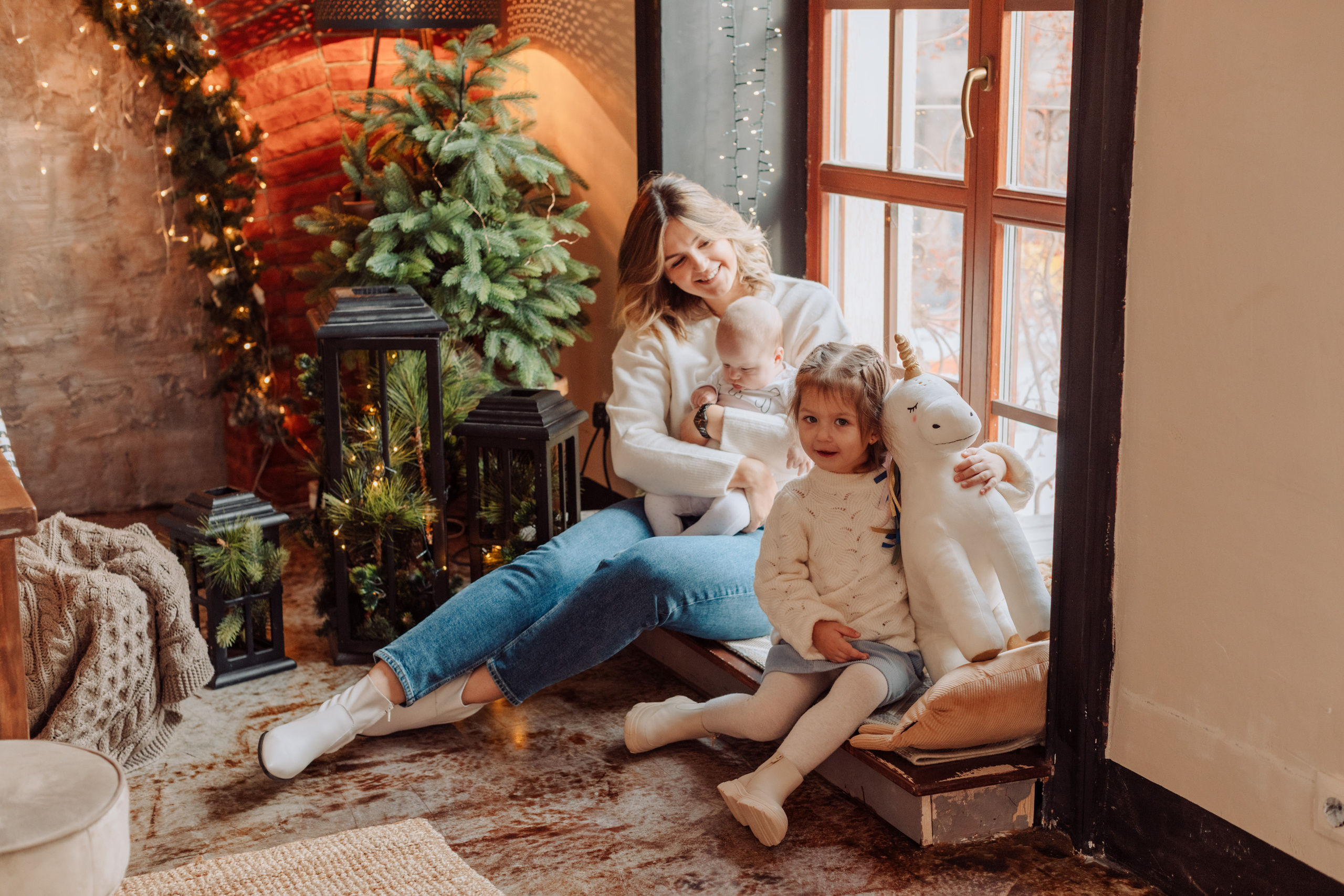 Новогоднее настроение для Серебряковых. Фотограф София Турбина