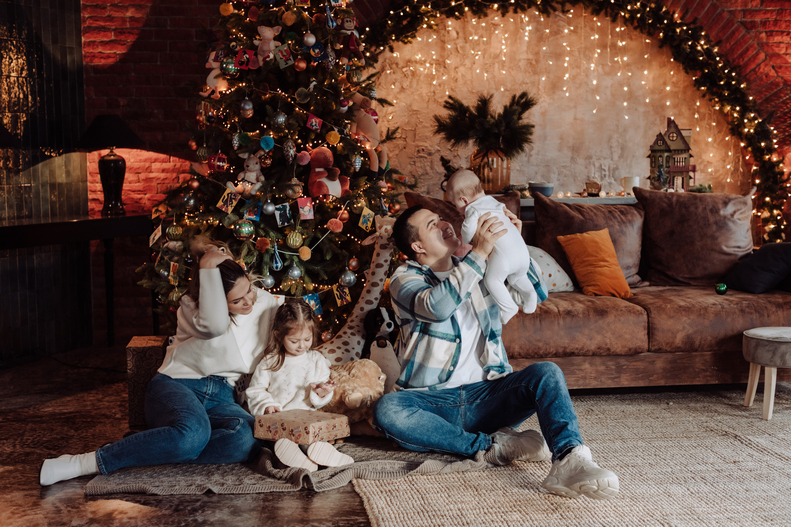 Новогоднее настроение для Серебряковых. Фотограф София Турбина