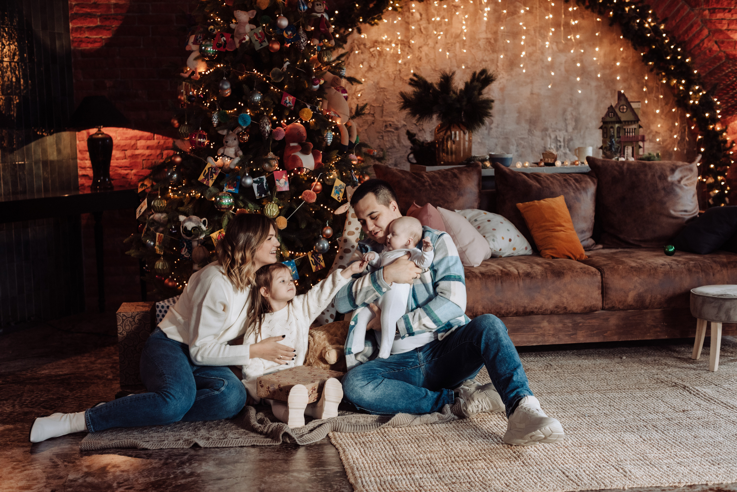 Новогоднее настроение для Серебряковых. Фотограф София Турбина