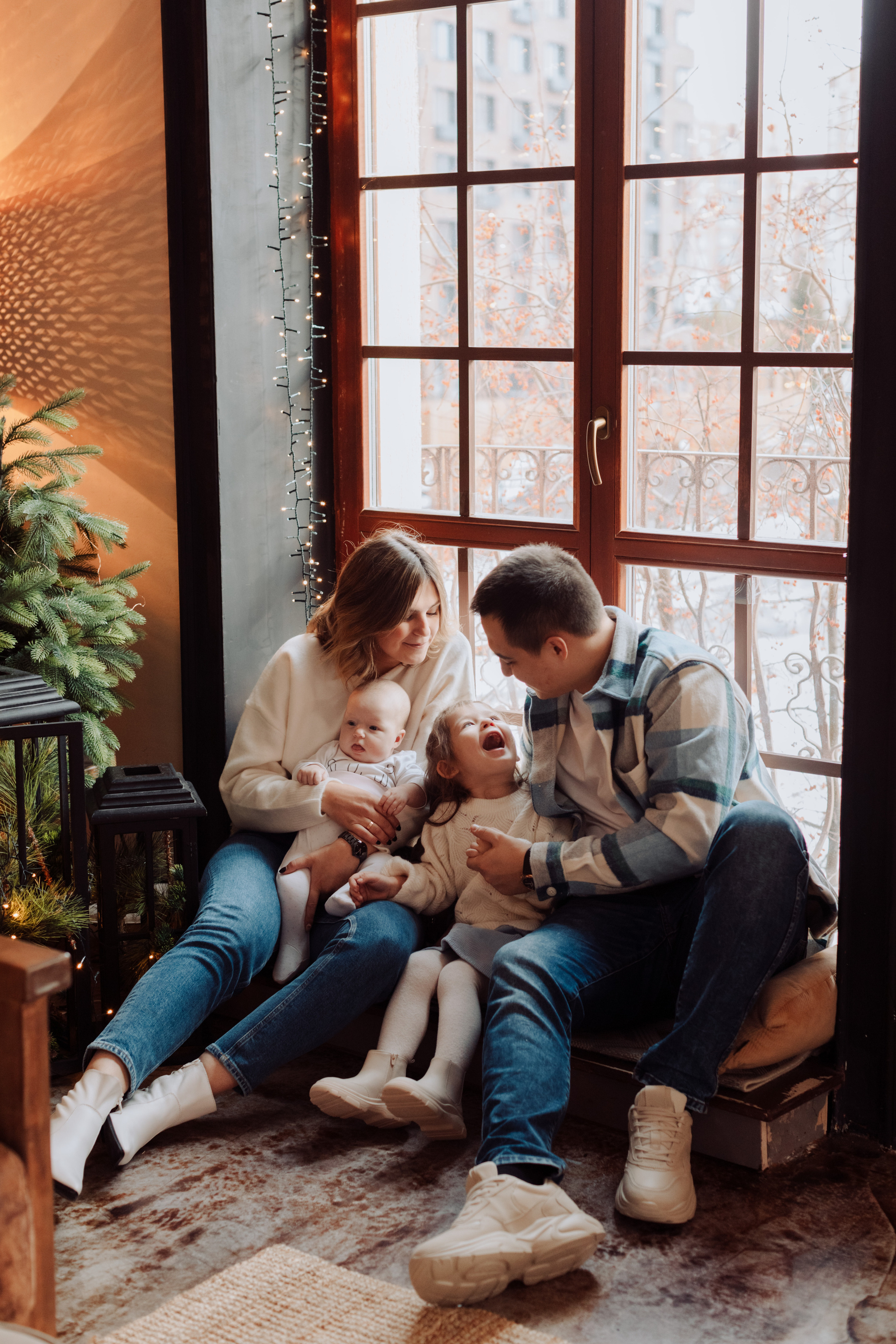 Новогоднее настроение для Серебряковых. Фотограф София Турбина