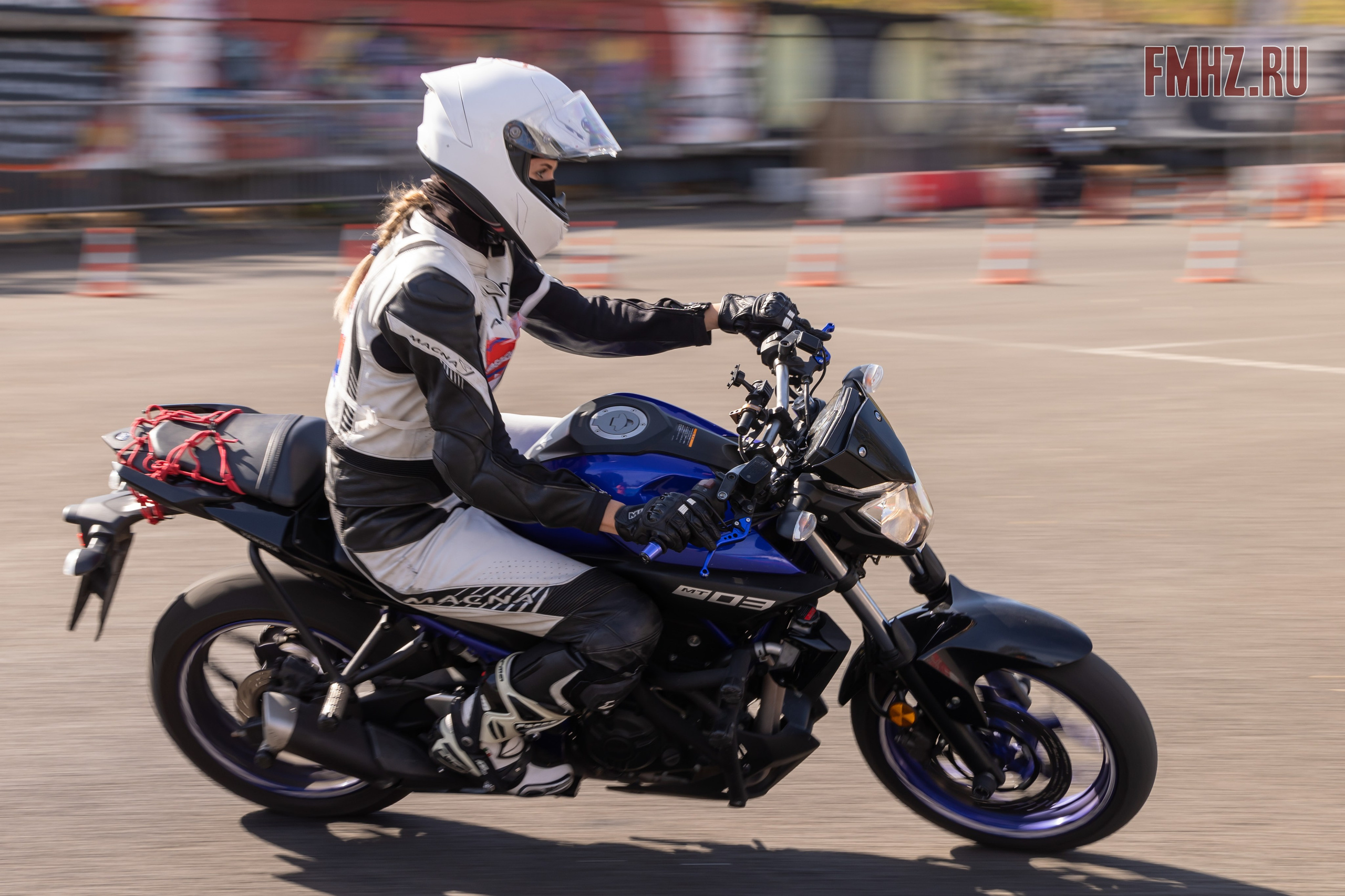 Соревнования по мотоджимхане на площадке Мосгортранс 15.09.2024. Фотограф Владимир Охрименко