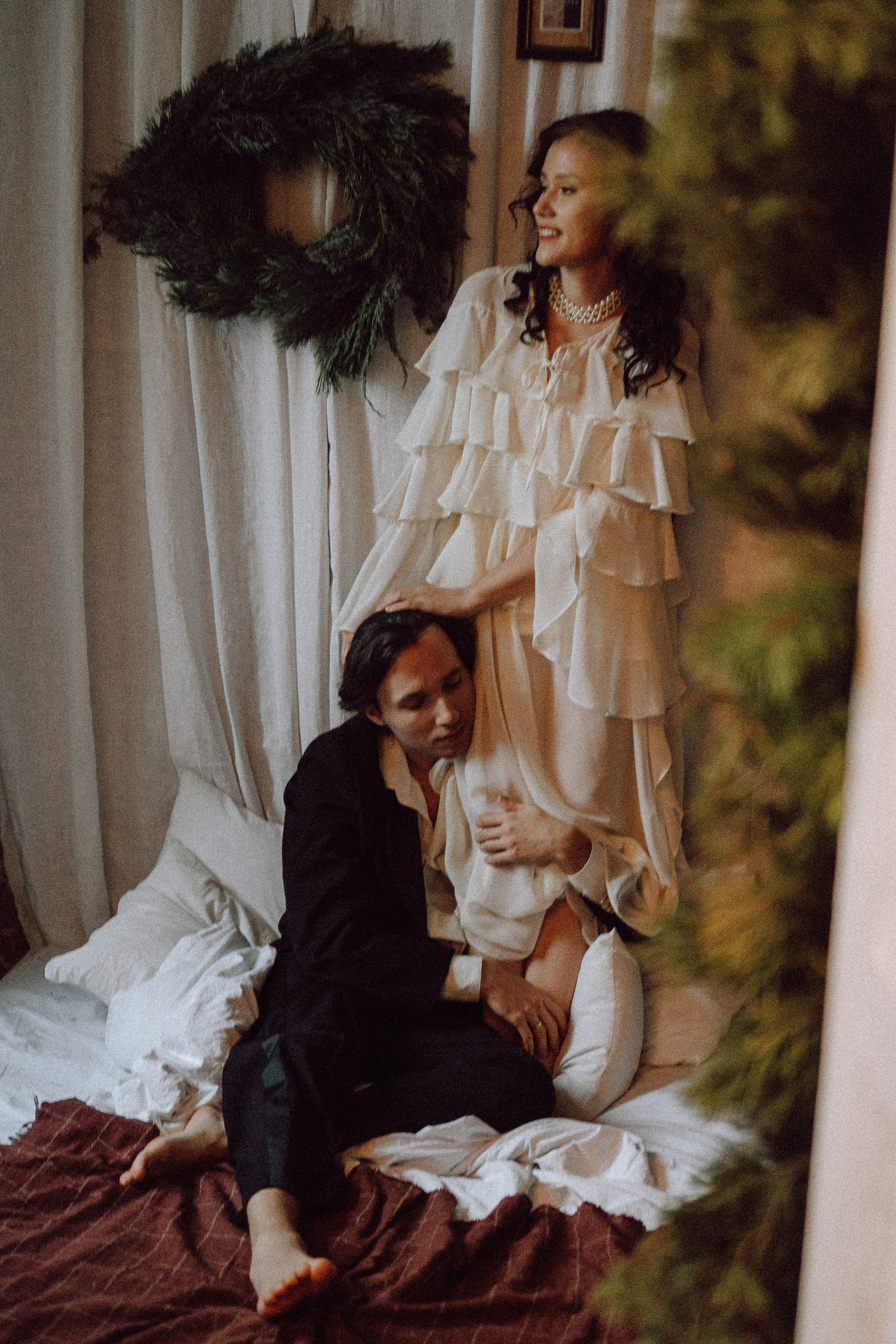 УТРО ЖЕНИХА И НЕВЕСТЫ В ФОТОСТУДИИ И ОСНОВНАЯ ФОТОСЕСИСИЯ ЗИМОЙ. Профессиональный фотограф, Санкт-Петербург — Виктория Богомолова