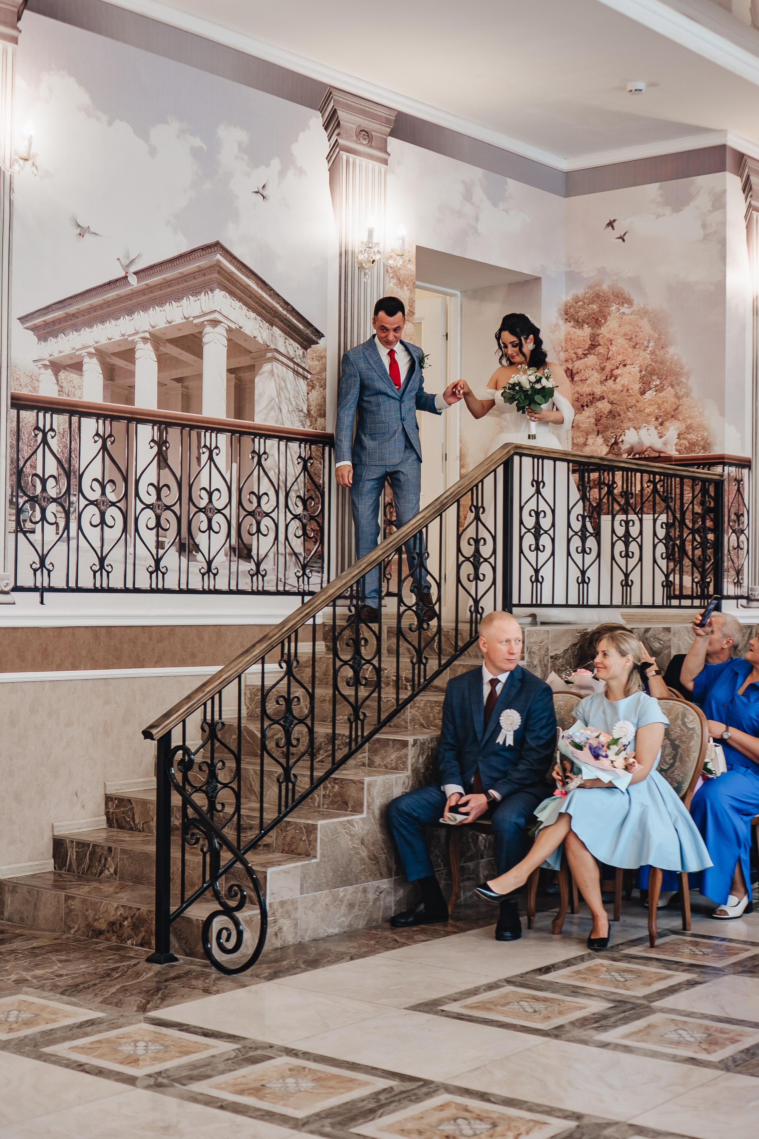 СВАДЕБНАЯ СЬЕМКА В ЗАГСЕ НА МОСКОВСКОМ ПРОСПЕКТЕ. Профессиональный фотограф, Санкт-Петербург — Виктория Богомолова