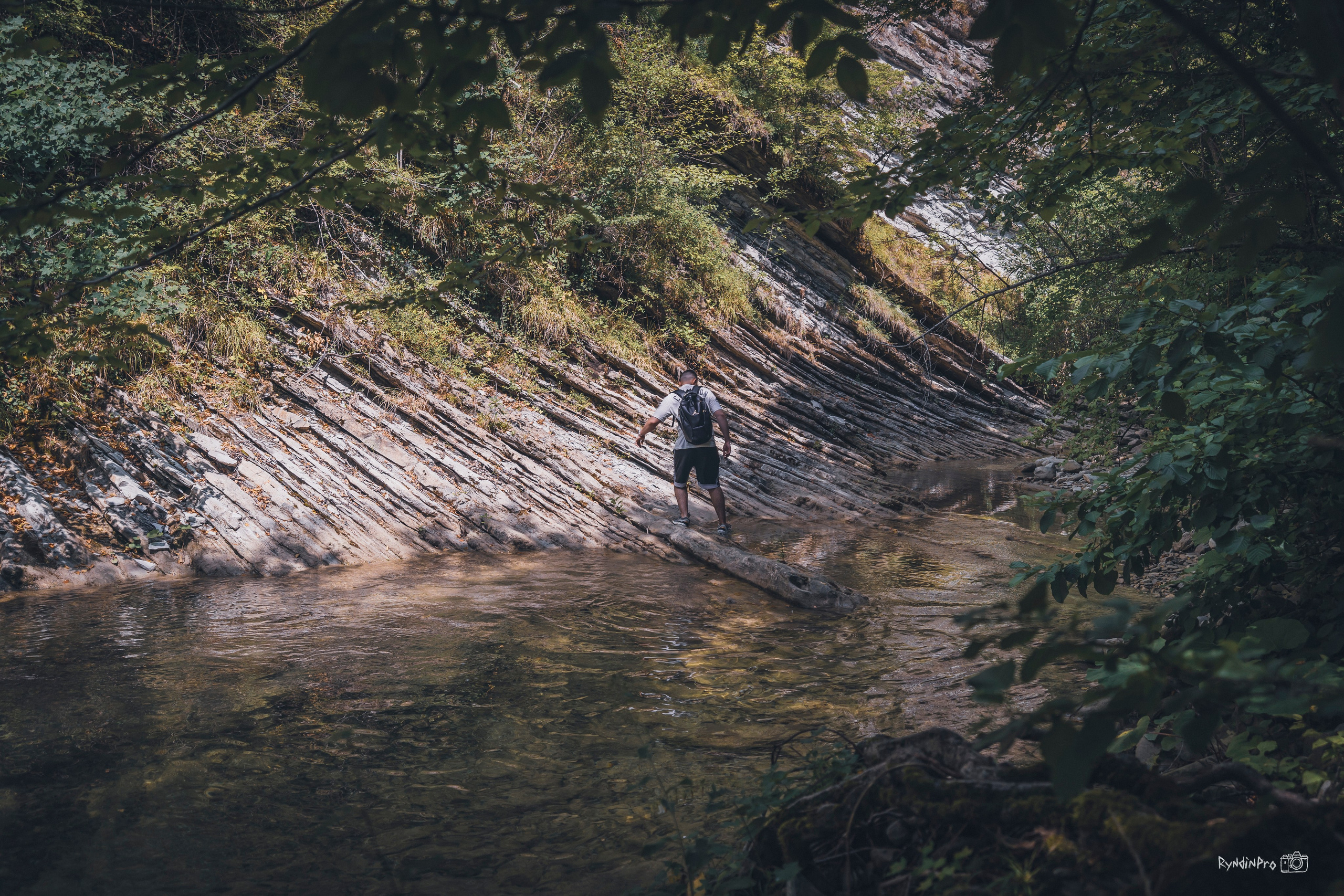 Поход на водопады Куаго с командой Мадьяр 23.07.24. Репортажный фотограф в Краснодаре Рындин Дмитрий