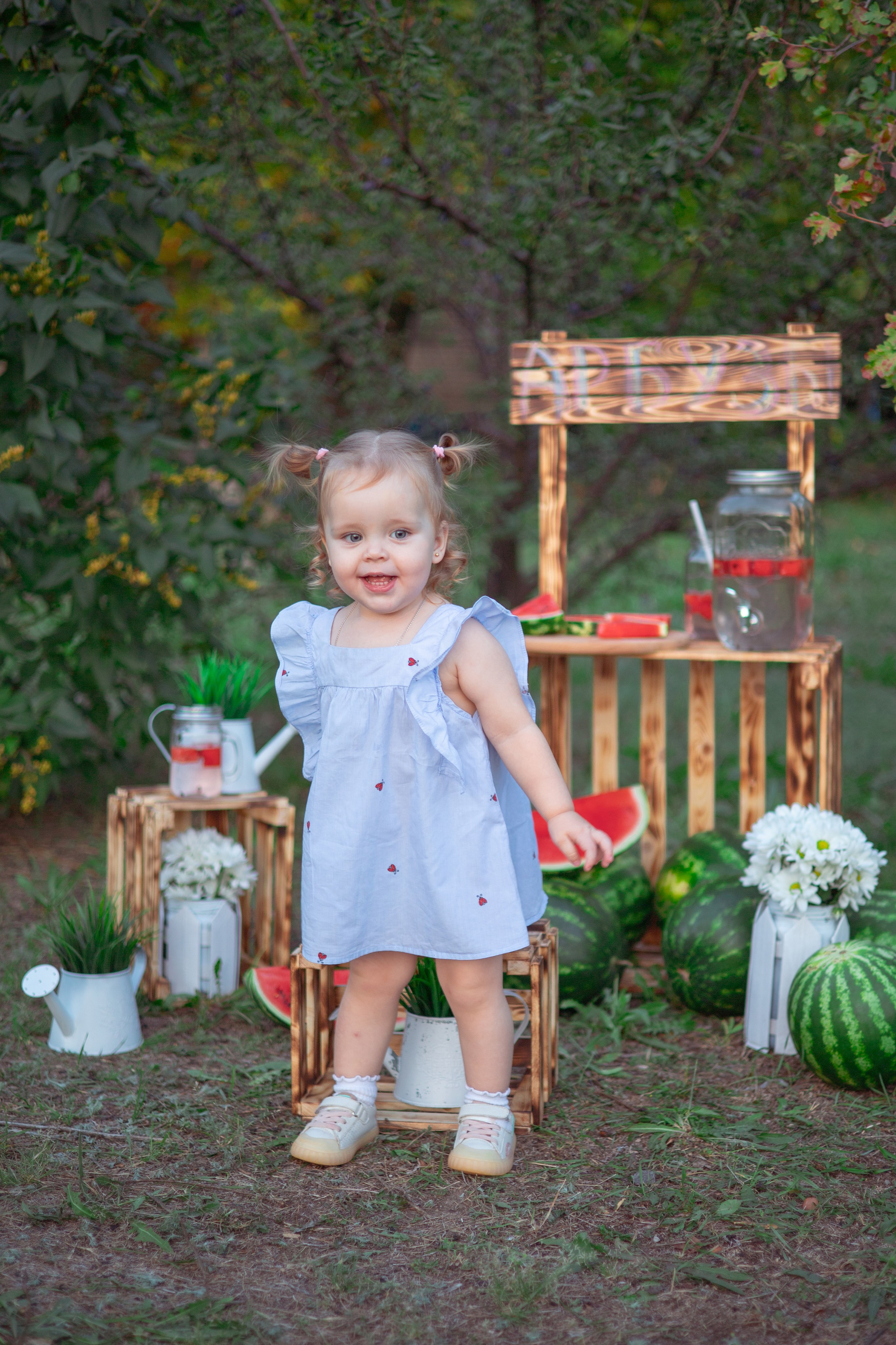 Соня арбузы. Семейный и детский фотограф в Михайловке Татьяна Лестьева