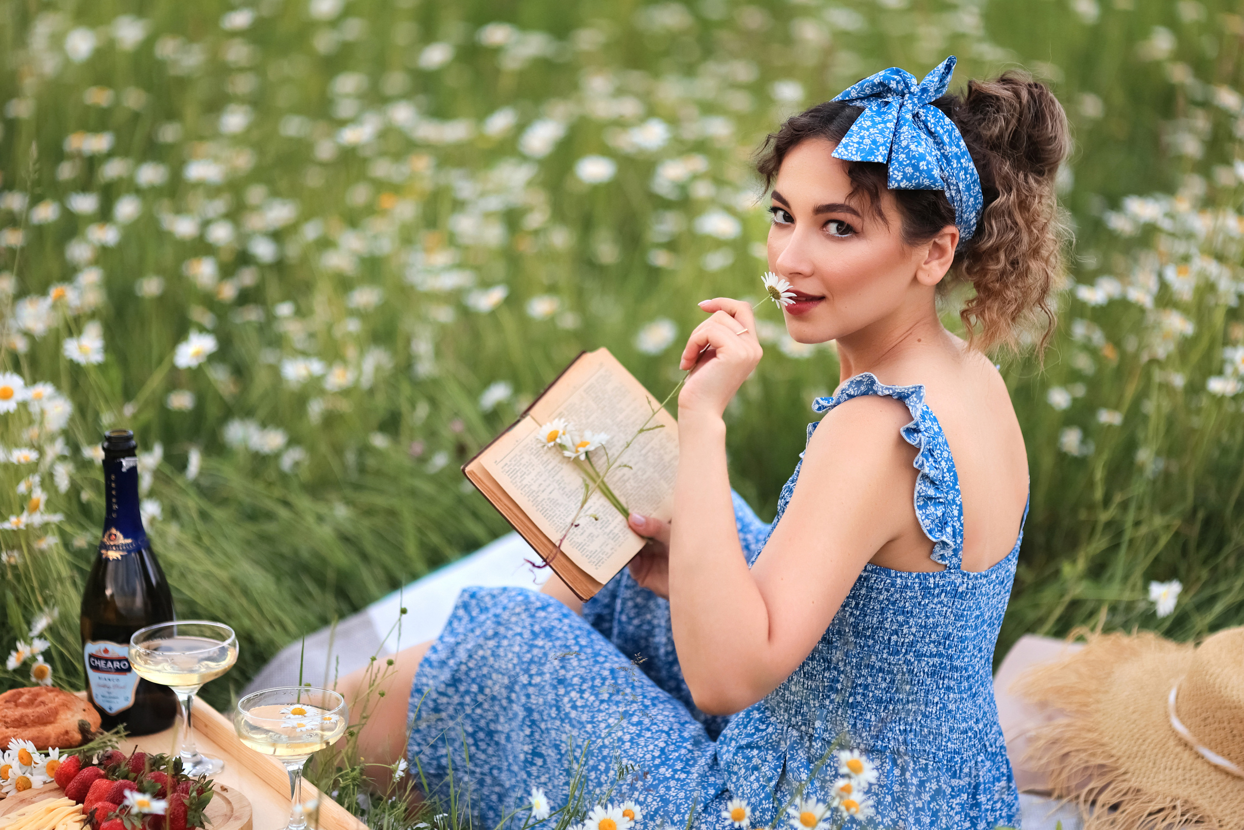 Ромашки. Детский фотограф в Туапсе Инна Гуня