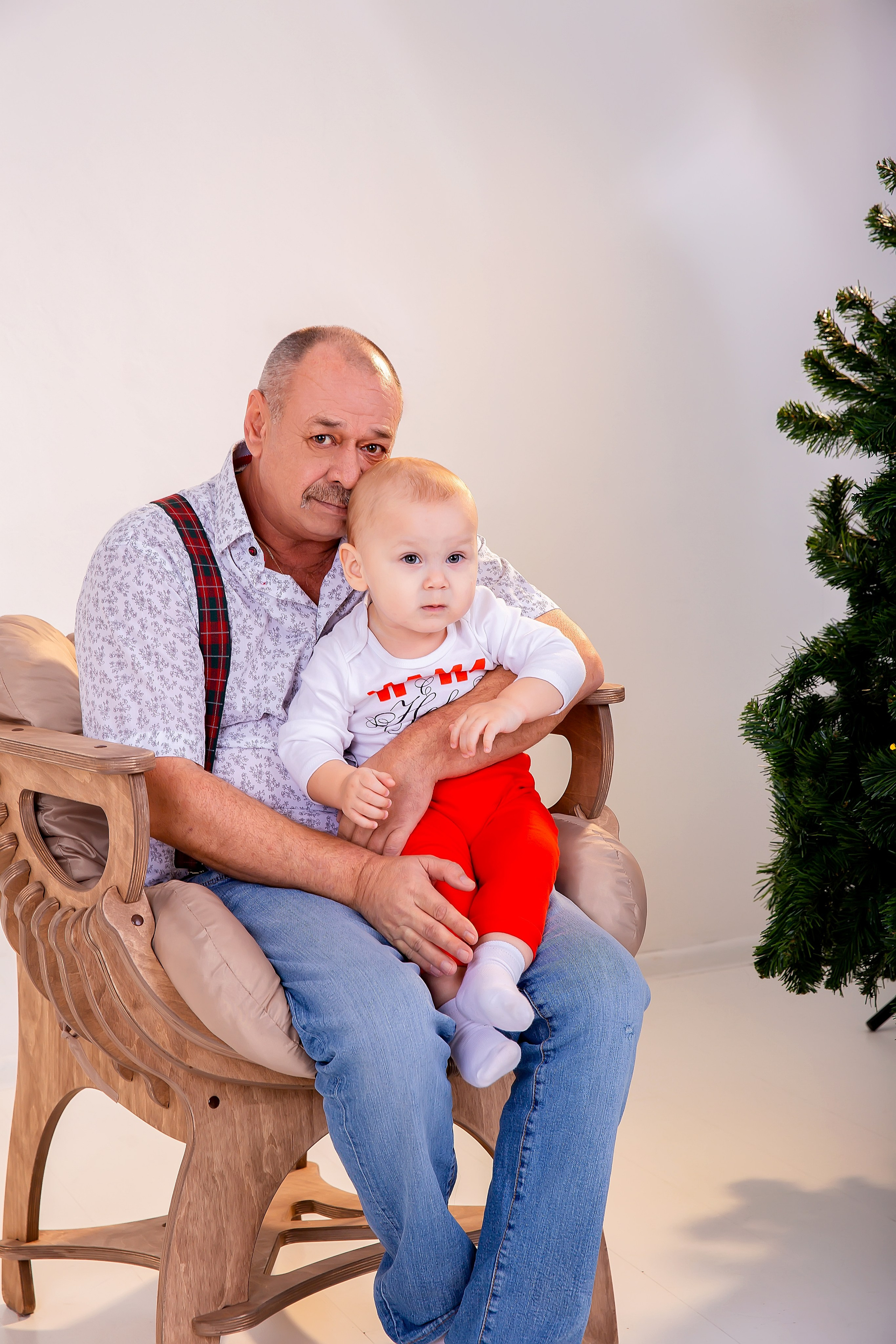 Новогодняя семьей. Школьный и детский фотограф Старожилово