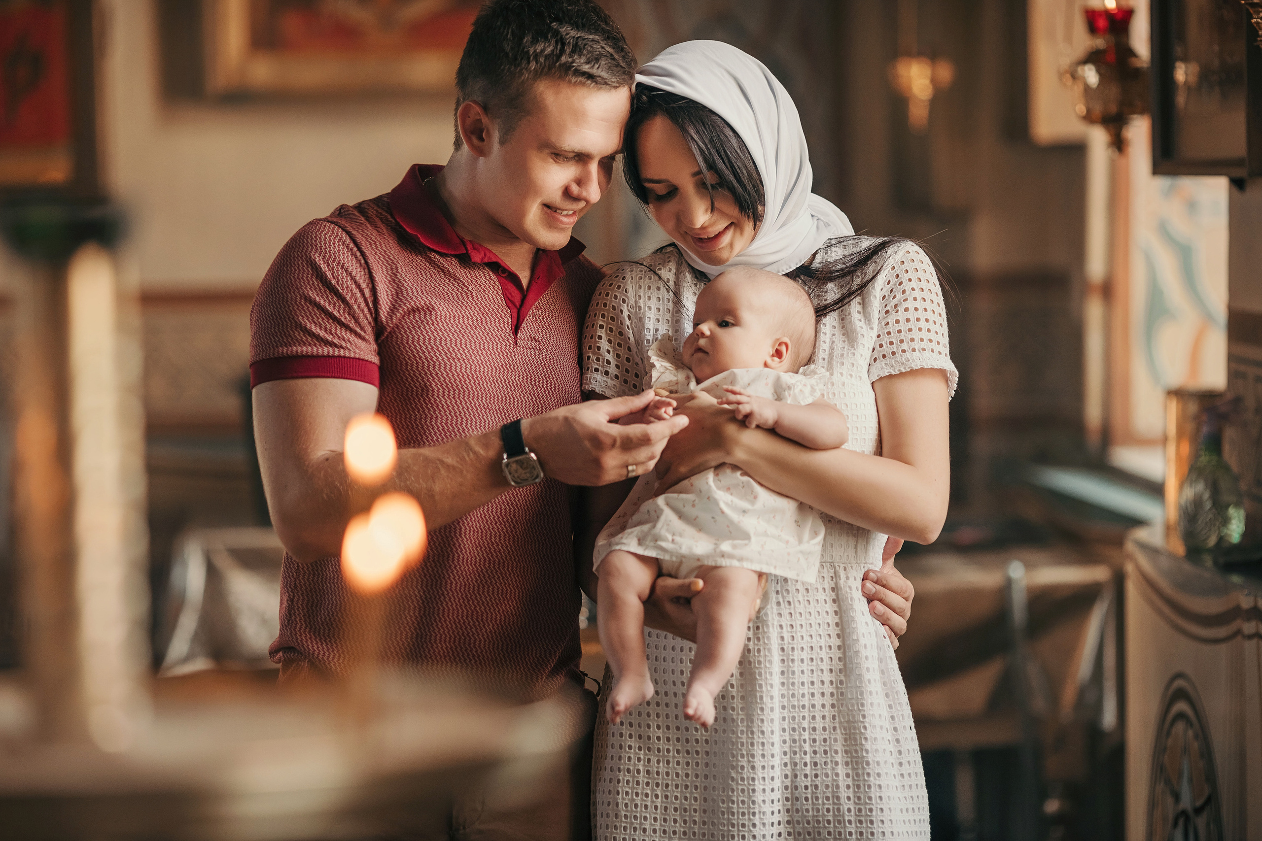 Таинство крещения. Детский и семейный фотограф Таганрог