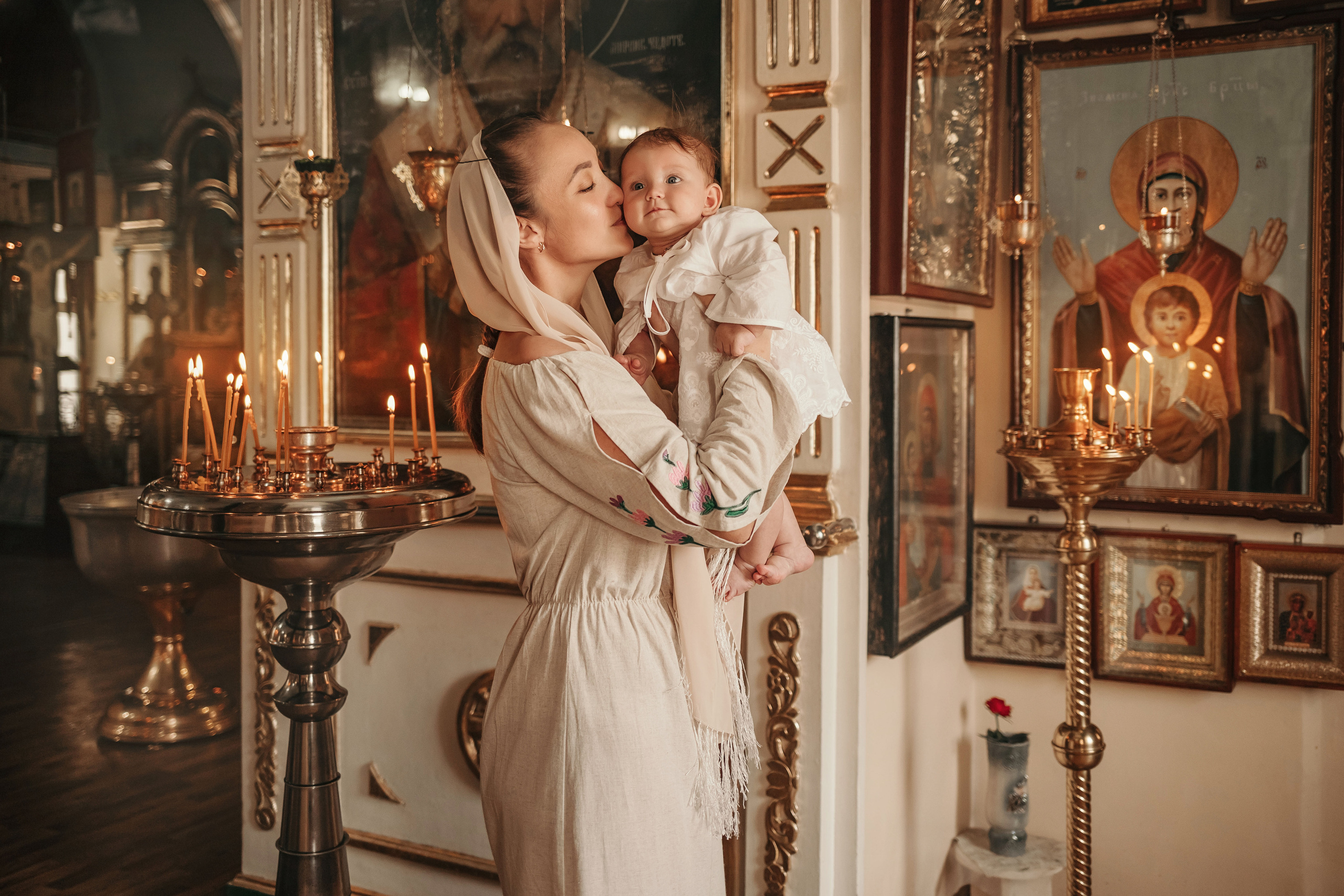 Таинство крещения. Детский и семейный фотограф Таганрог