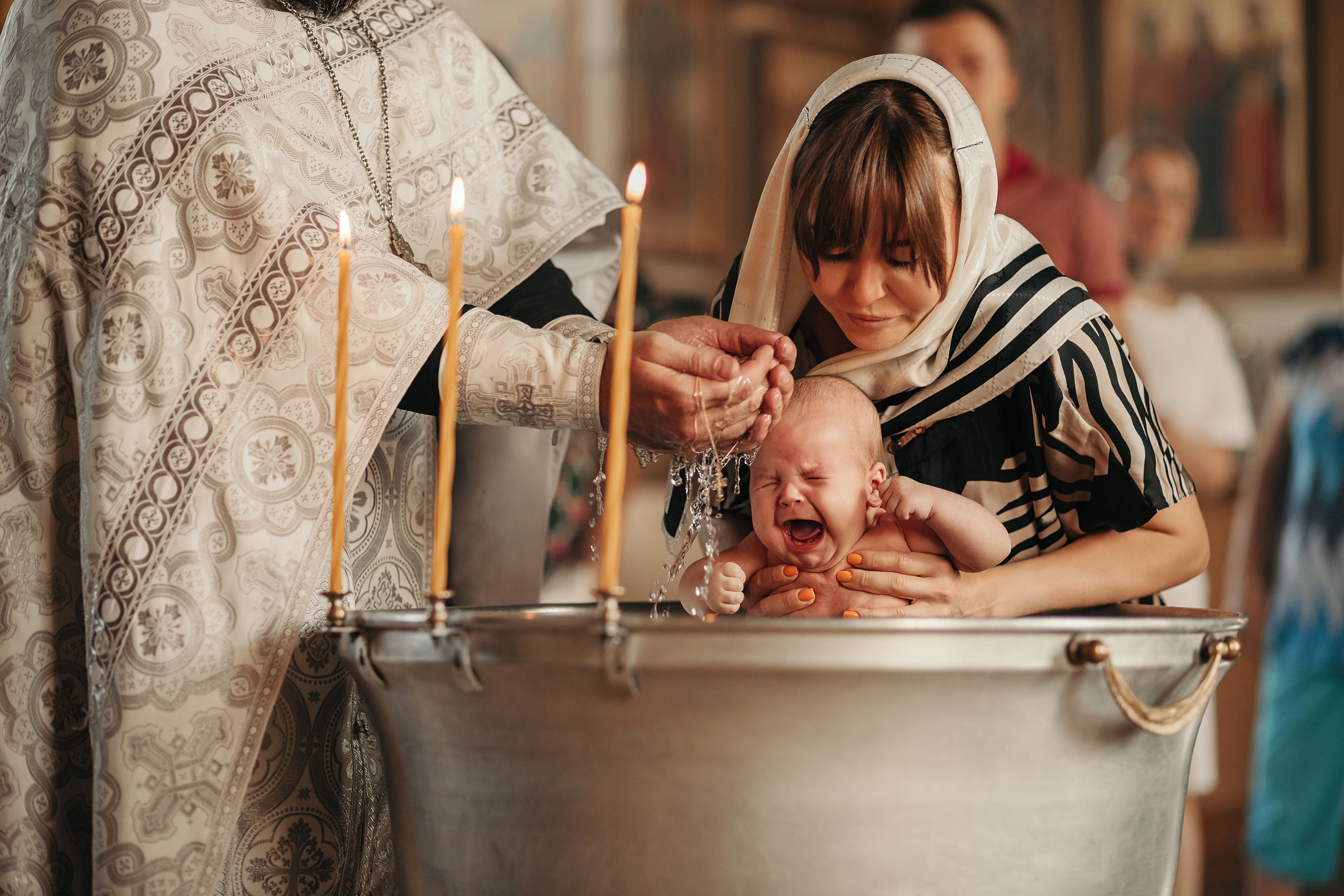 Таинство крещения. Детский и семейный фотограф Таганрог