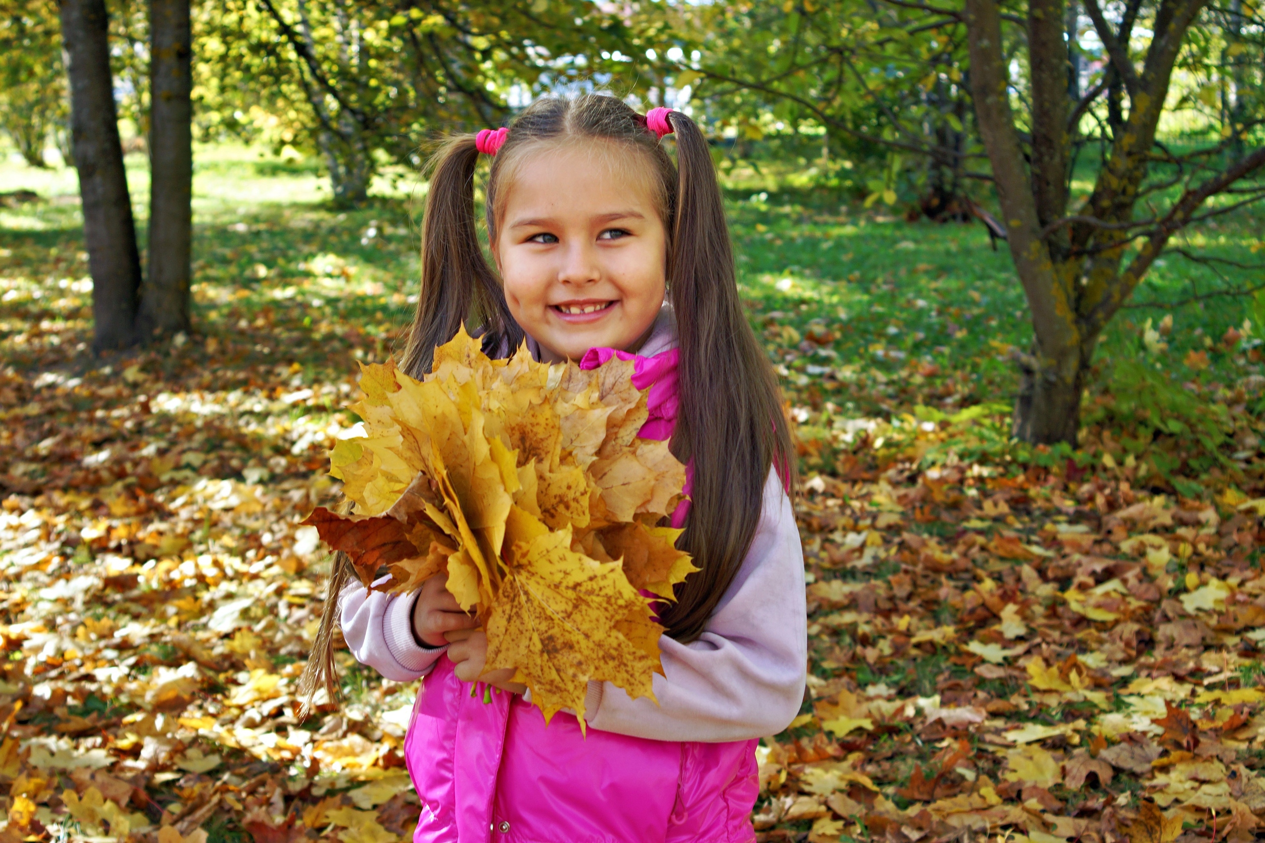 Осенняя фотосессия в детском саду г. Йошкар-Ола