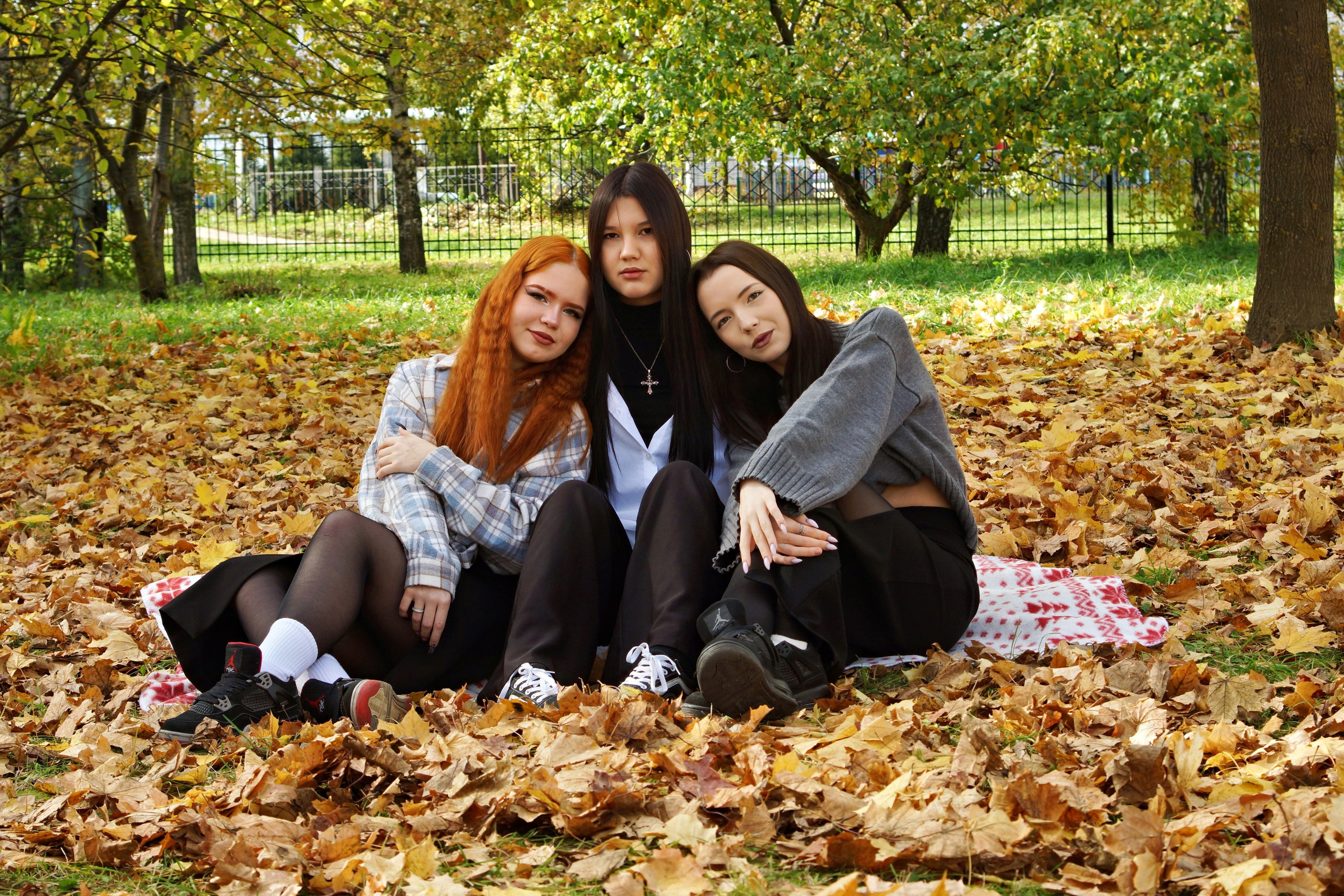 Осенняя фотосессия в школе г. Йошкар-Ола