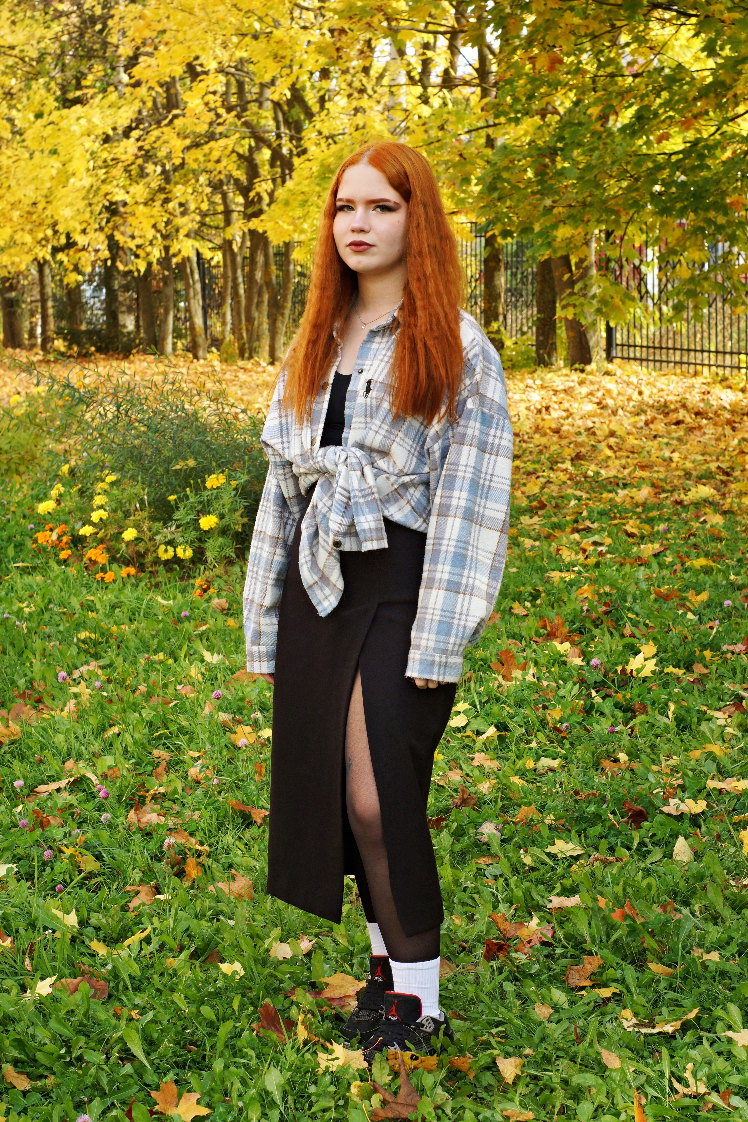 Осенняя фотосессия в школе г. Йошкар-Ола