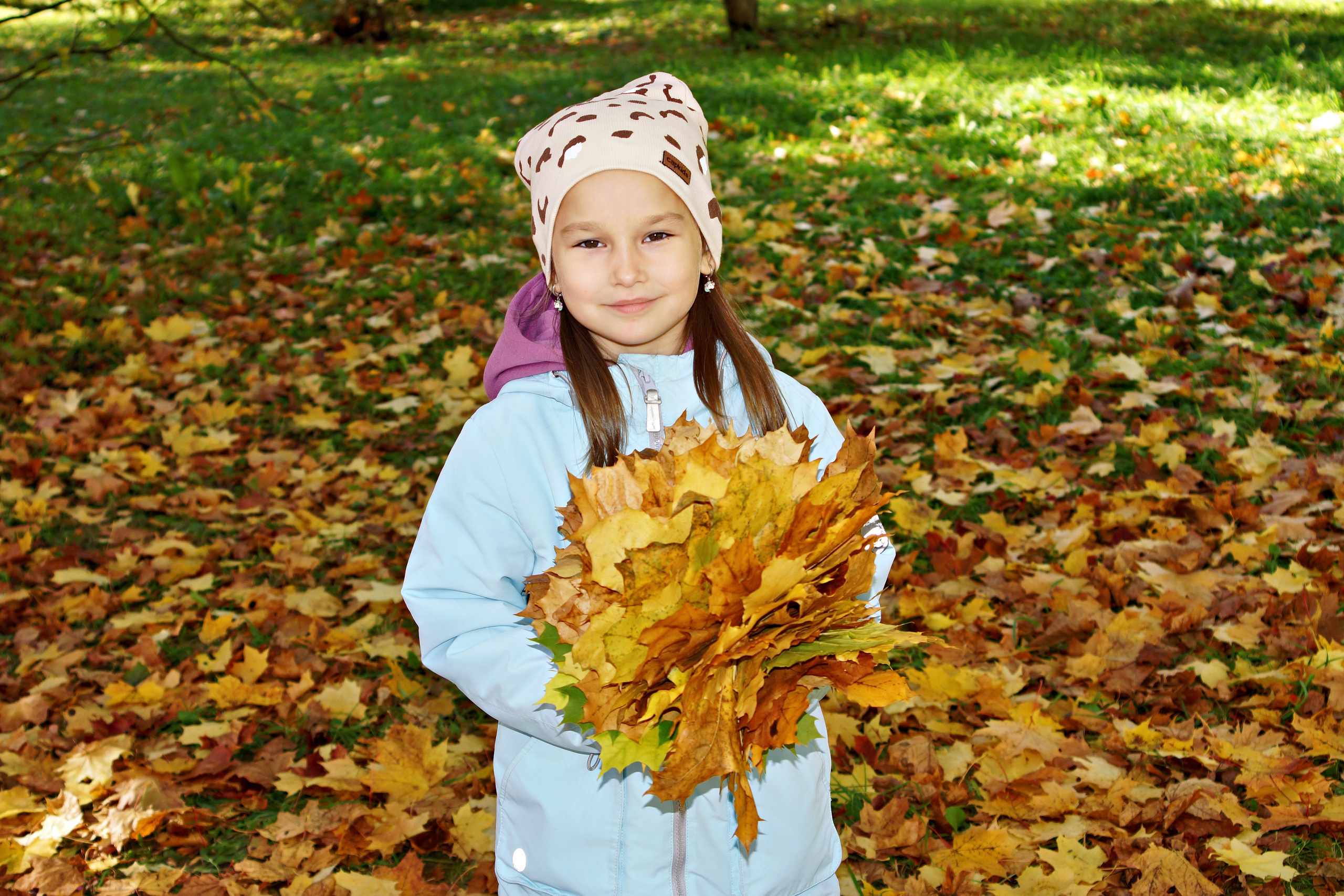Осенняя фотосессия в детском саду г. Йошкар-Ола