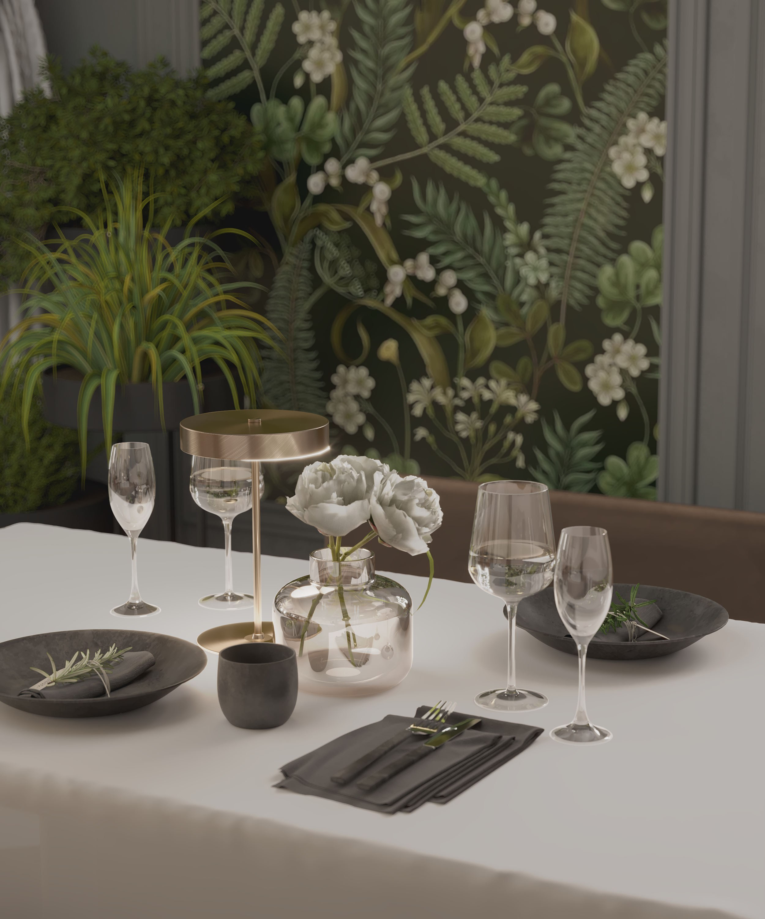 Ресторан Astoria. Портфолио 3D визуализатора