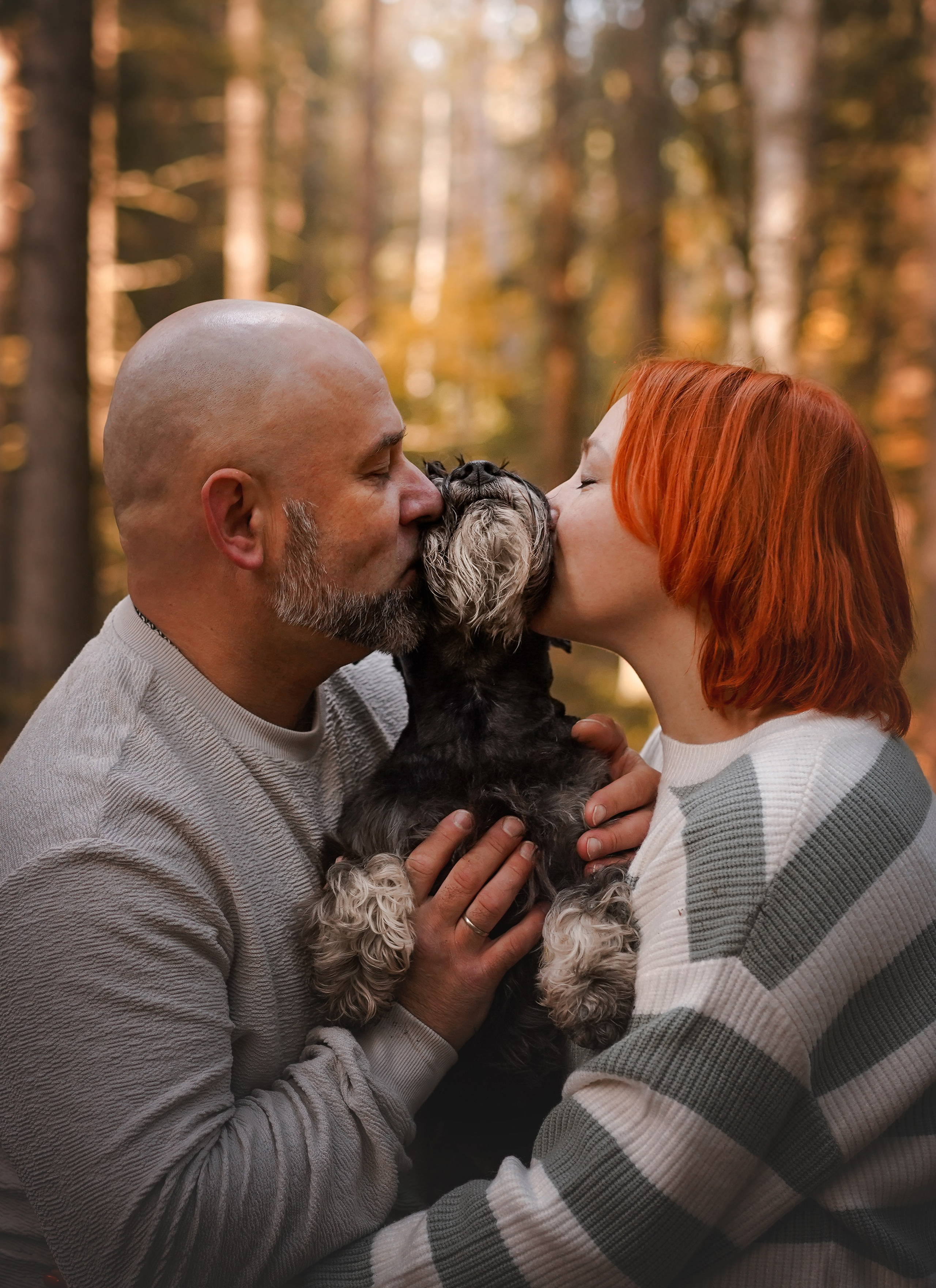 Оля Миша и шнауцеры. Фотограф-анималист в Санкт-Петербурге Яна Мартынова