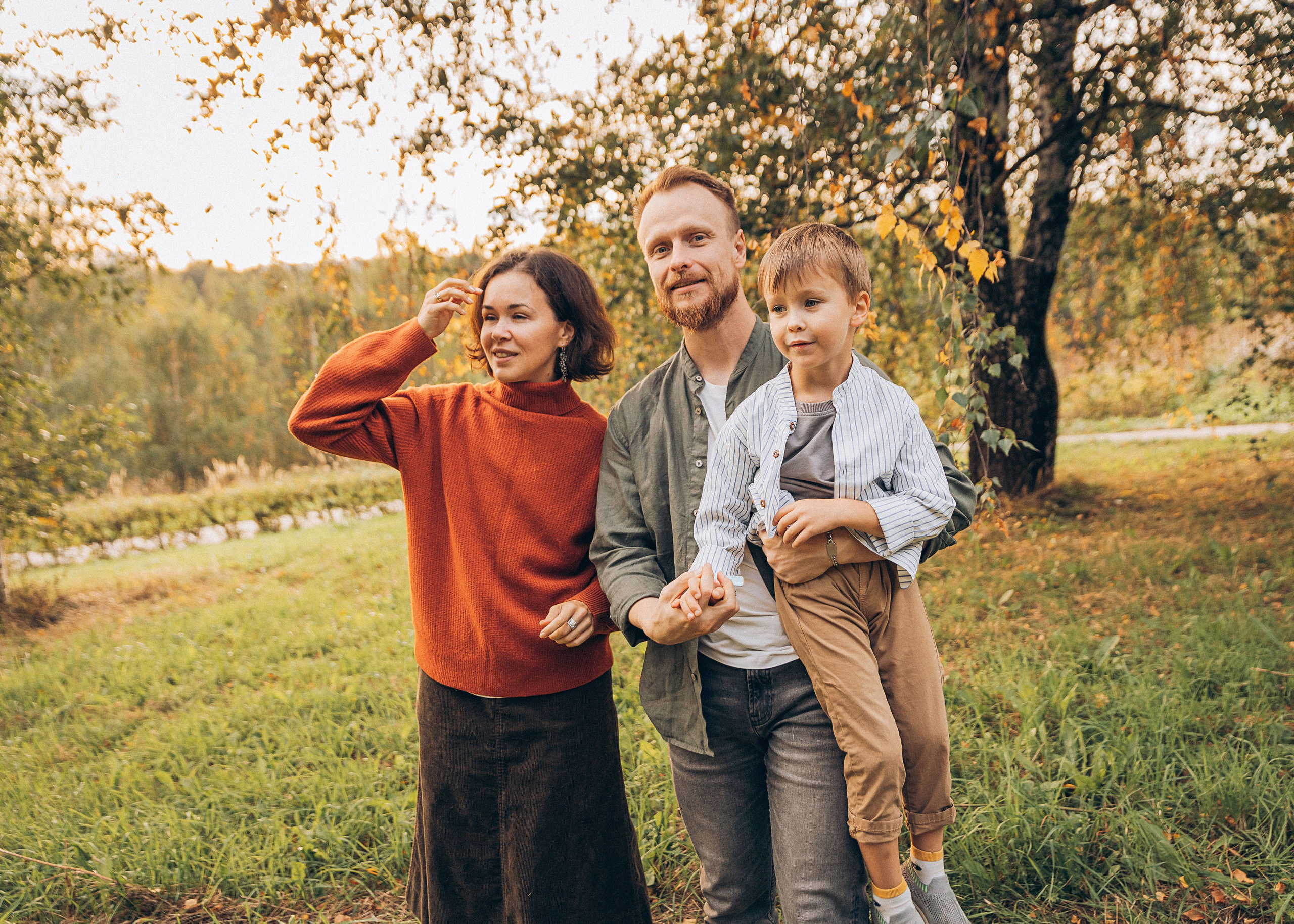 Лена, Дима и Гордей. Семейный фотограф В Москве Александра Дейкун