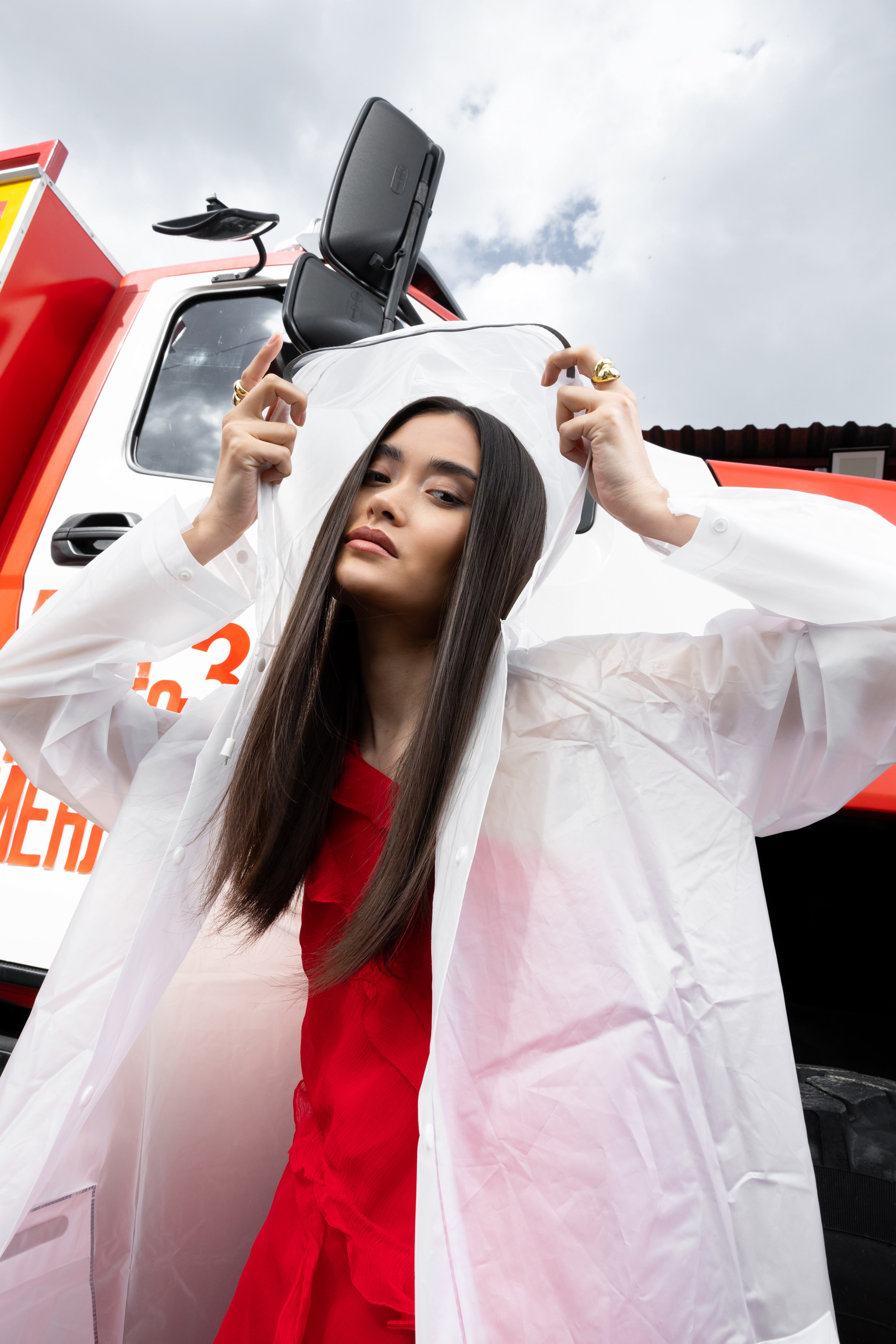 ПОЖАРНАЯ МАШИНА. Елизавета Федотова | фэшн-фотограф