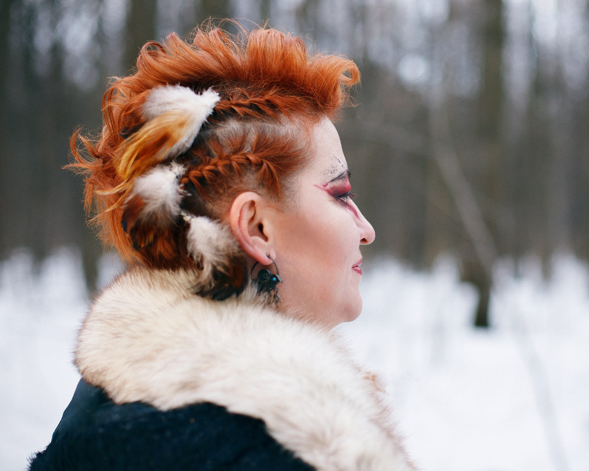 Скандинавская история. Необычные портретные фотосессии под ключ в Москве