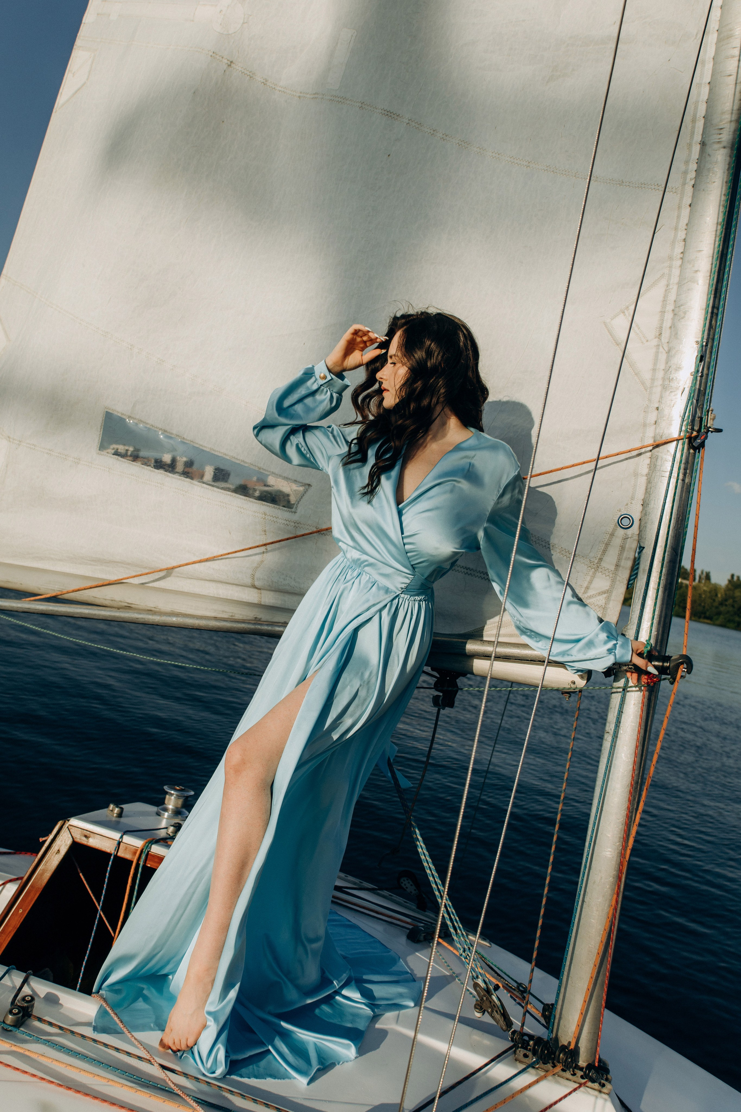 Катя, Максим, яхта. Портретный и семейный фотограф в Воронеже Ксения Ремизова