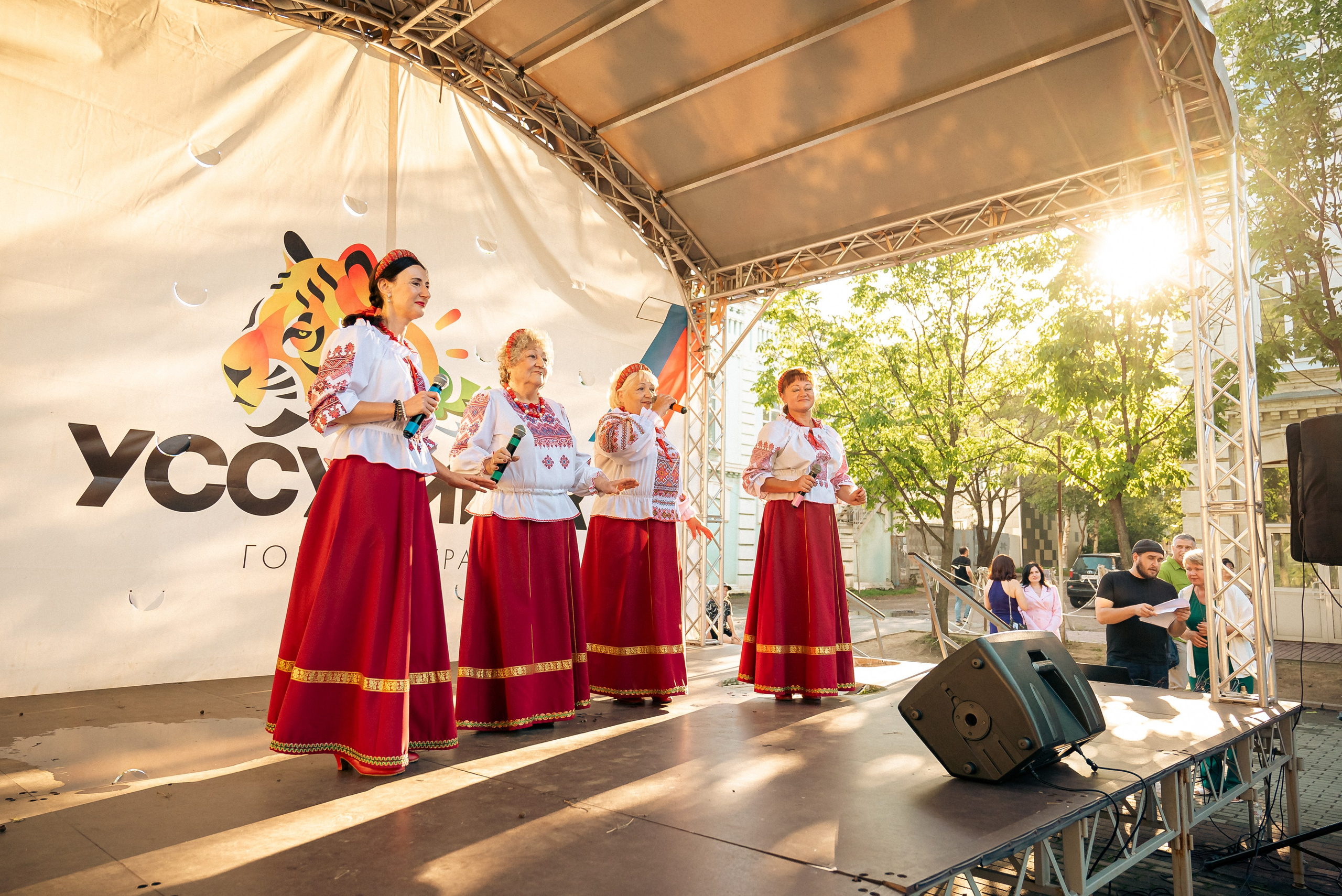 «Летние вечера 50+» на Арбате г. Уссурийска