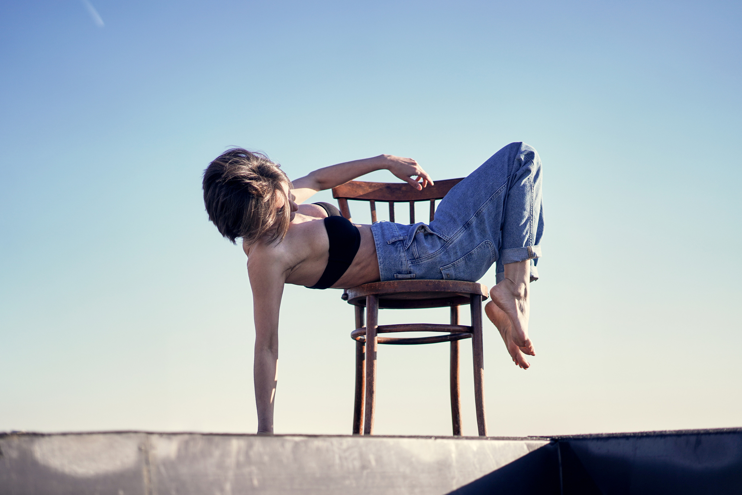 Фотосессия на крыше. Ольга Олейник Фотография — это жизнь