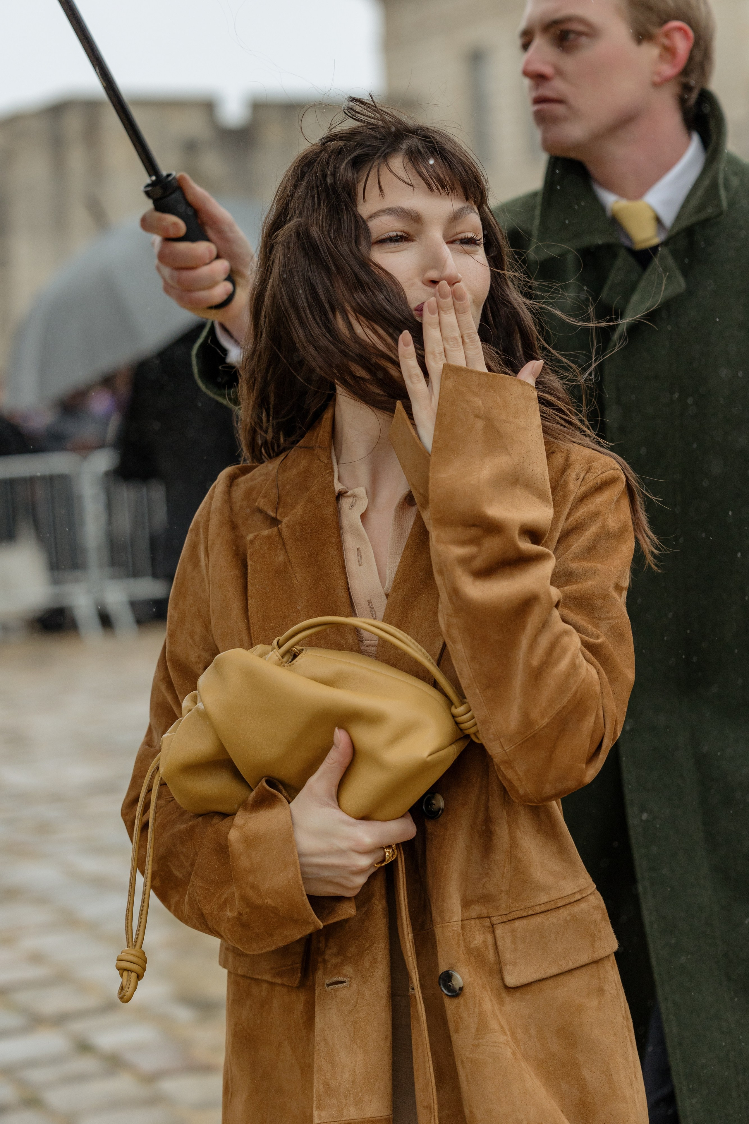 LOEWE PFW WOMENSWEAR FALL-WINTER 24/25. Photographer in Milan Ivan Goncharov