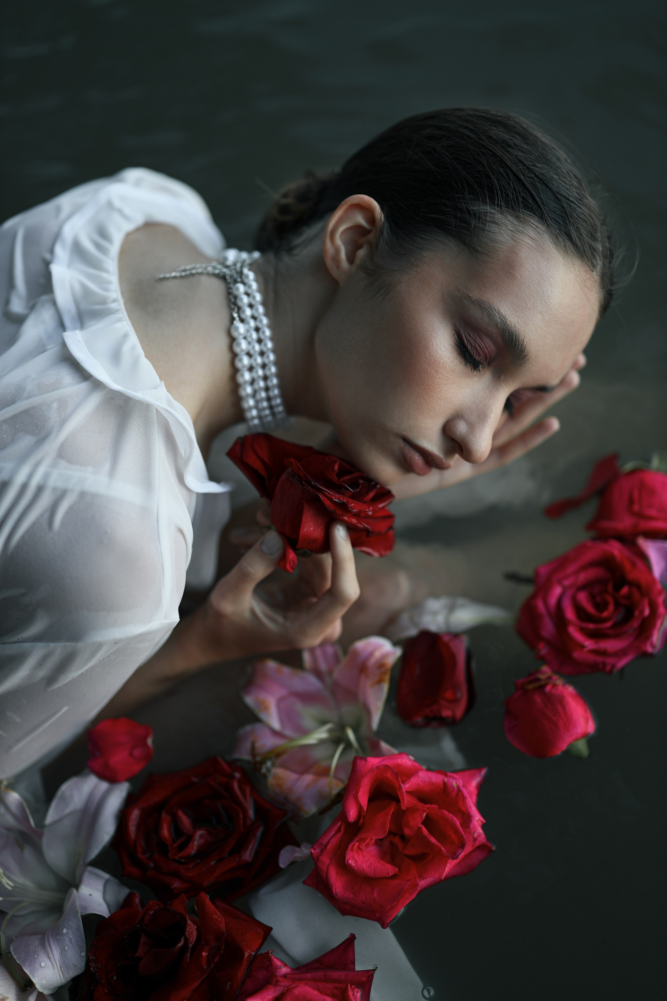 Фотосессия в воде для Натали. Свадебный и семейный фотограф в Абхазии Жанна Соснина