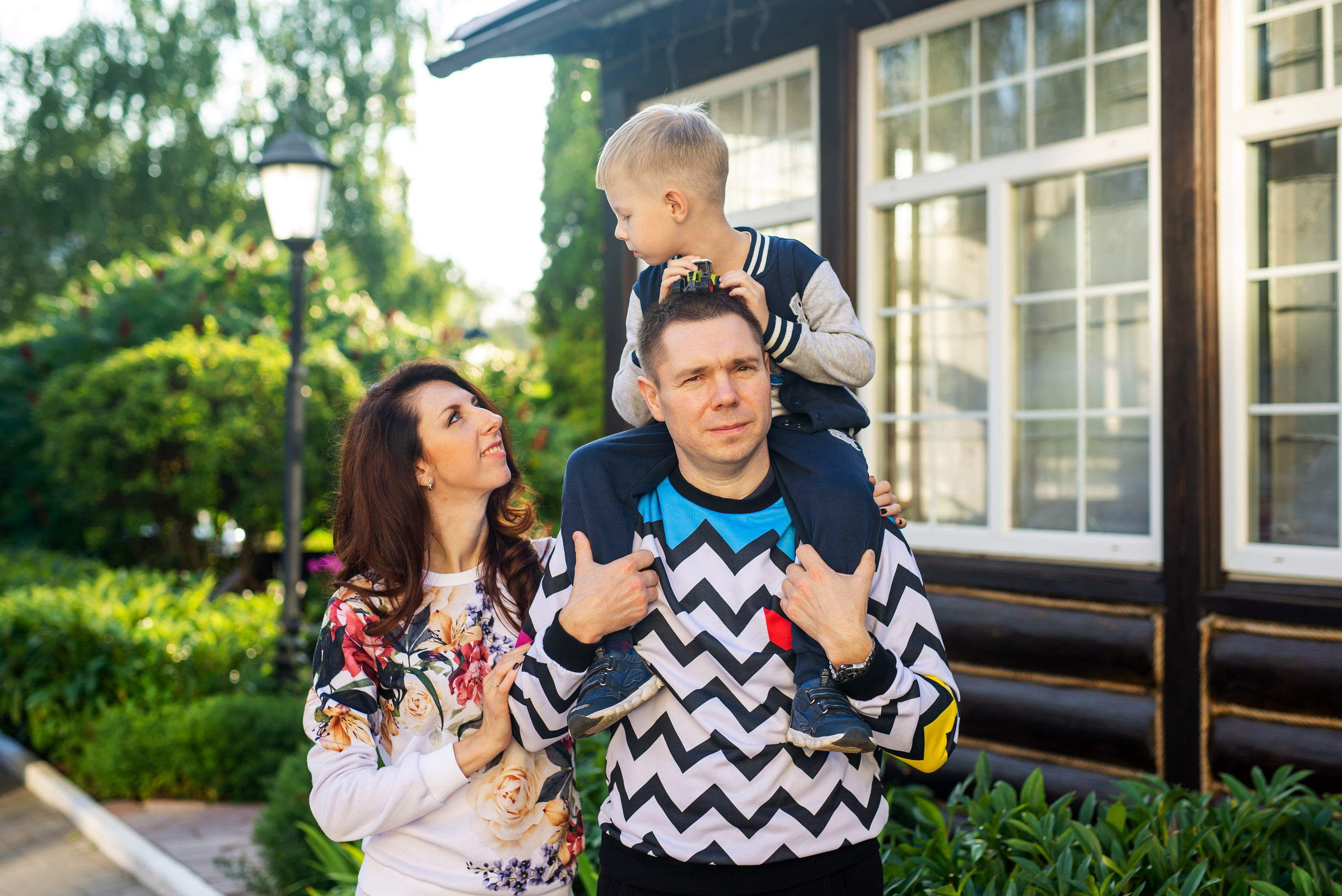 Алексей, Юля и маленький Ваня. Свадебный фотограф в Рязани Вагнер Владимир