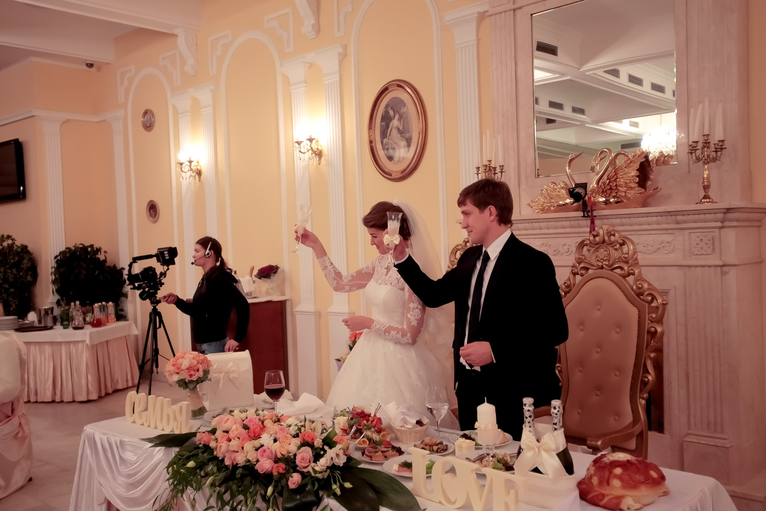 Банкет/Banquet. Максим Матвийченко и Виктория Басова профессионалы своего дела