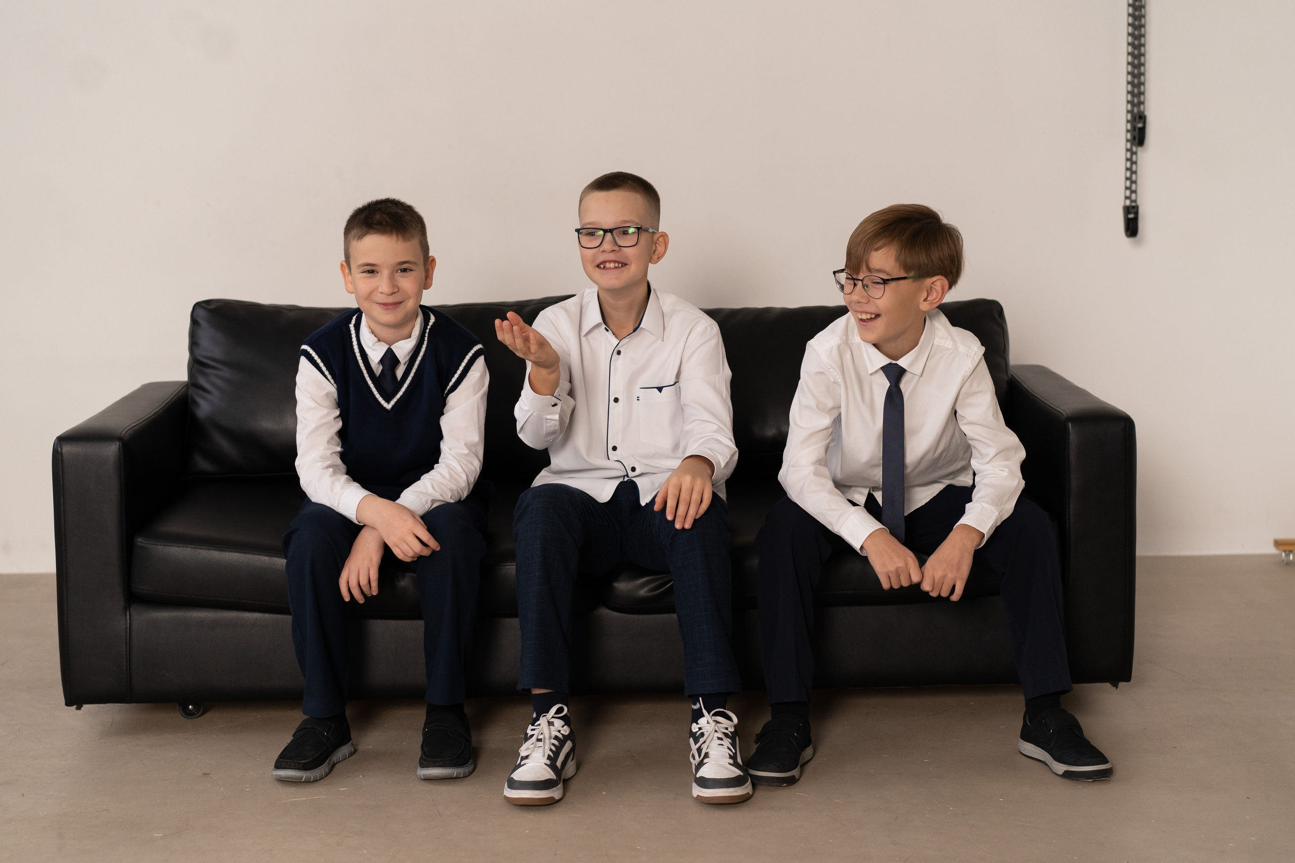 Школьники в фотостудии. Фотограф Лютикова Ирина, Тюмень, Москва