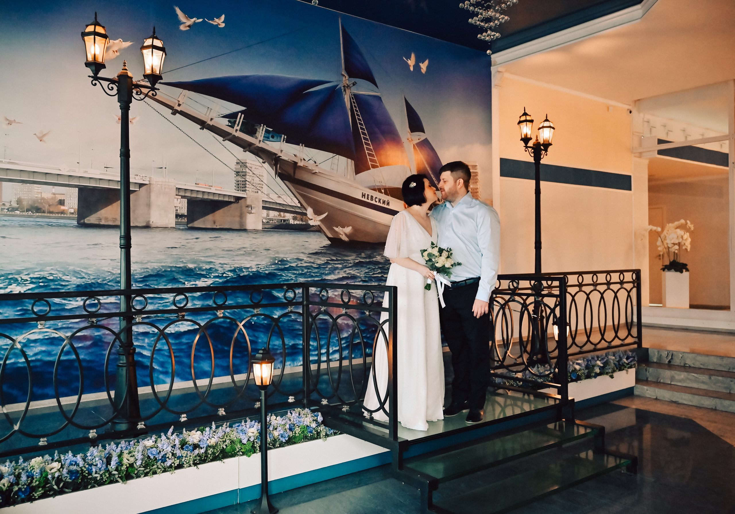 Загс Невского района. Фотограф в Санкт-Петербурге