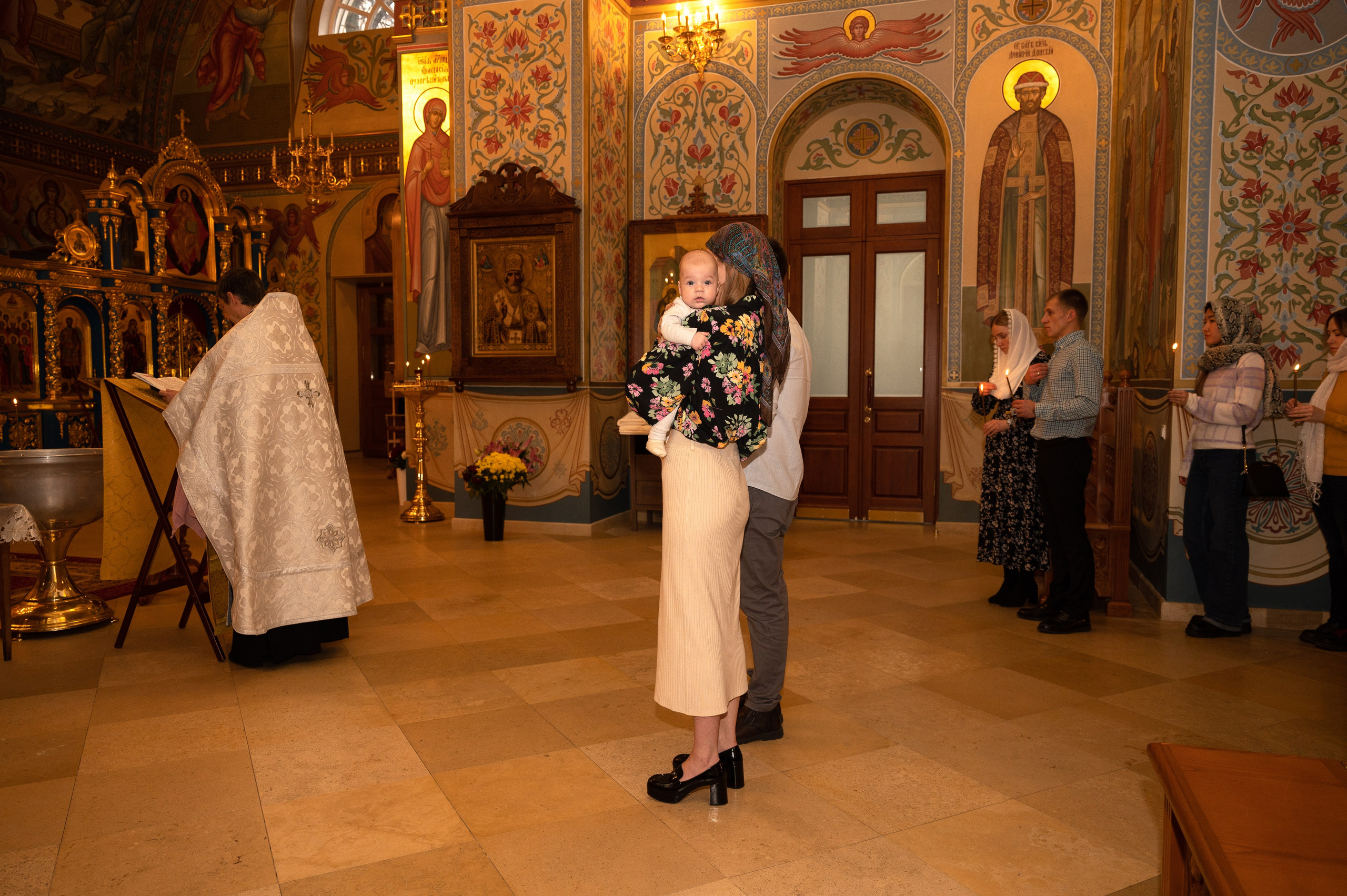 Таинство крещения. Свадебный видеограф в Москве Никонова Анна