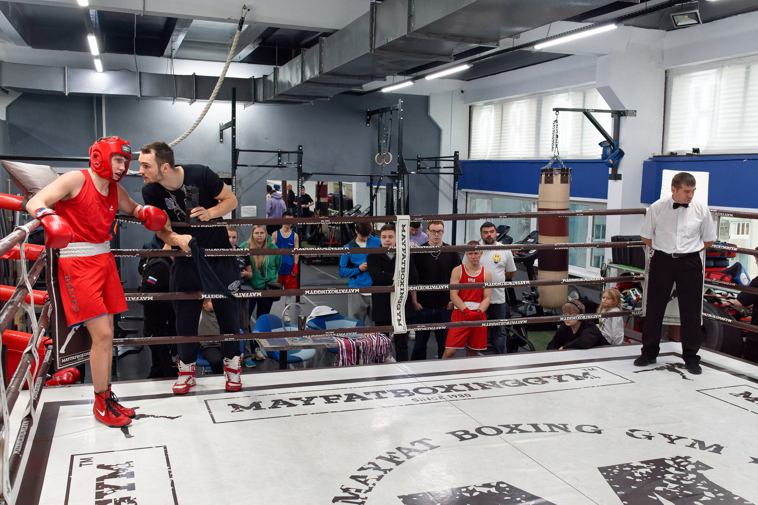 «Открытый ринг» в школе бокса Сергея Майфата. Зеленоград, 12.11.2023 г. Фотограф Никифоров-Гордеев Сергей. Москва и МО