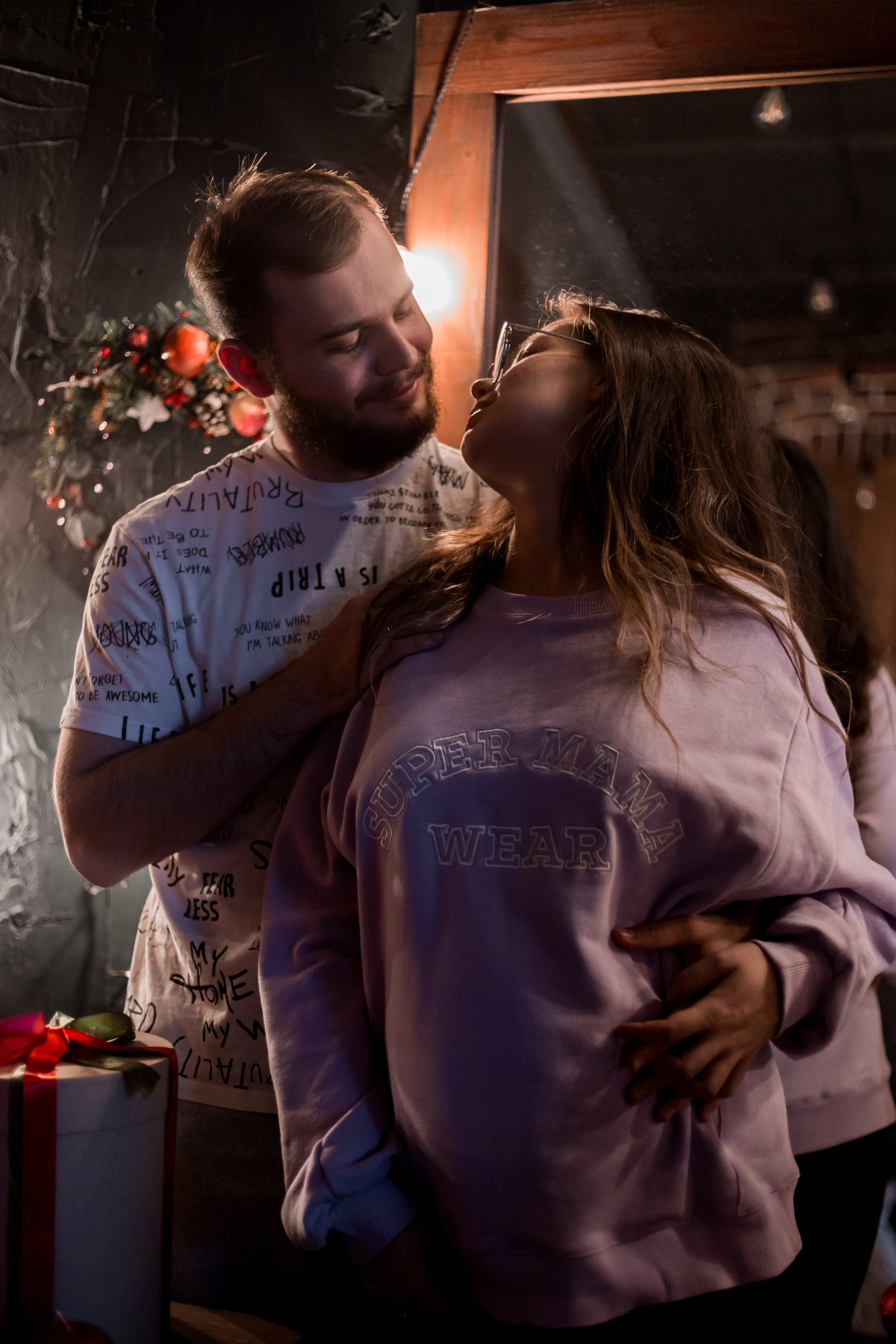 Новогодние Мира и Дима. Фотограф в Петербурге