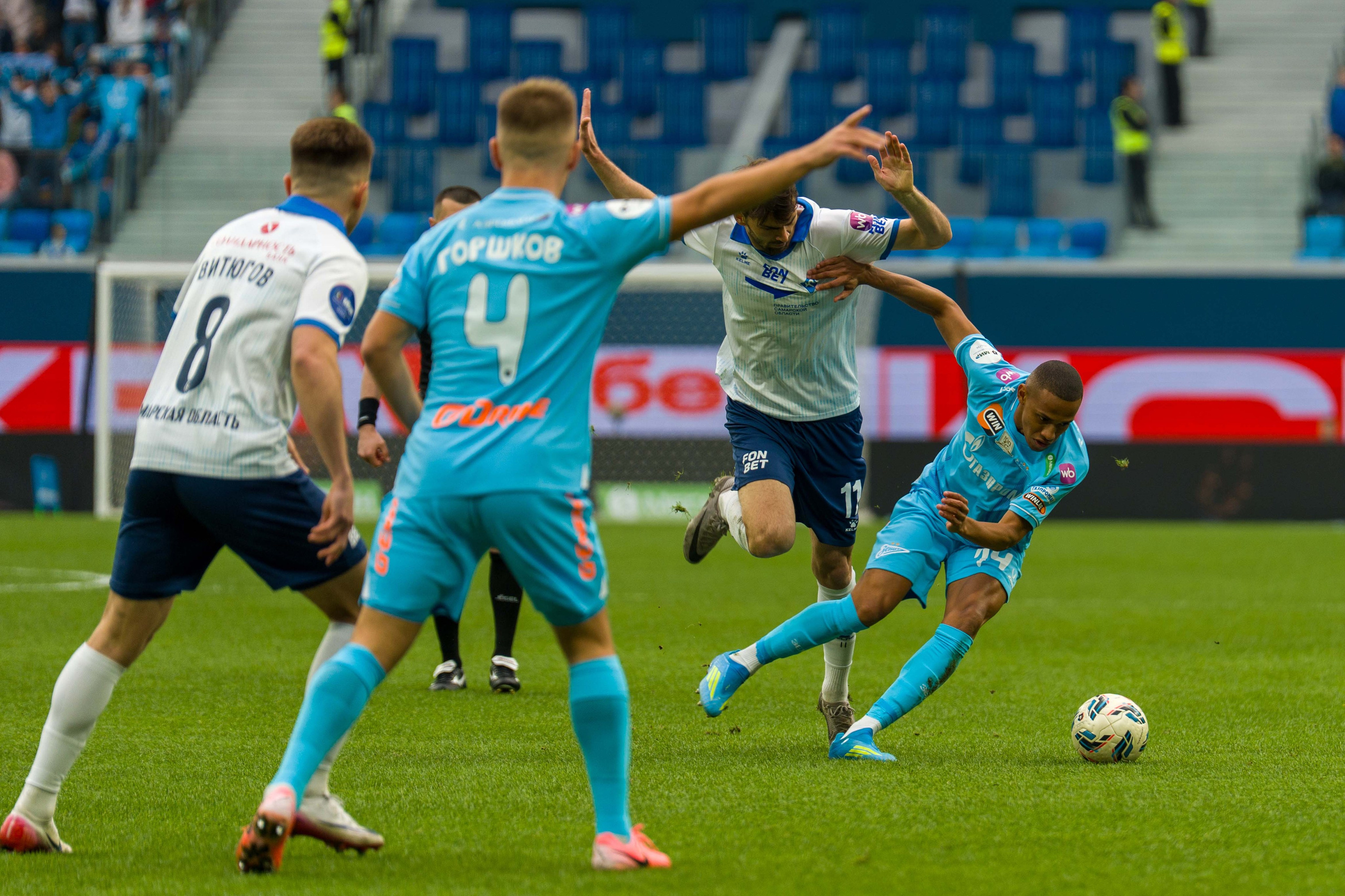 Зенит — Крылья Советов: фотогалерея матча 23-го тура МИР РПЛ на Газпром Арене | Антон Гауф. Спортивный фотограф в Санкт-Петербурге | Антон Гауф
