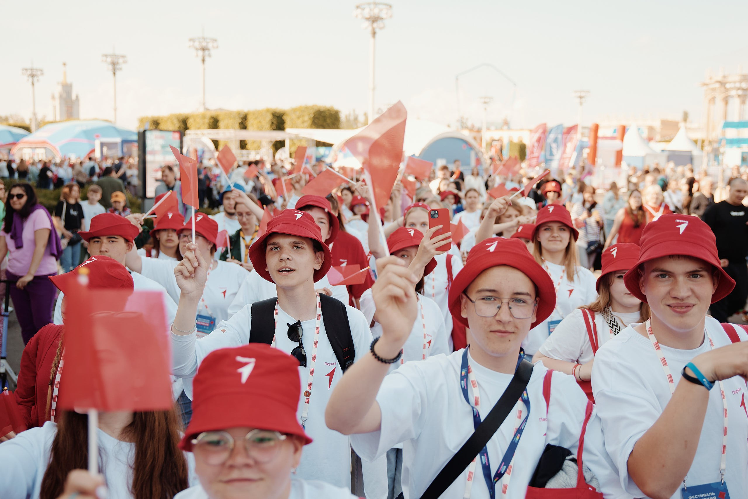 Фестиваль Движения Первых 2025. Репортажная съемка в Москве