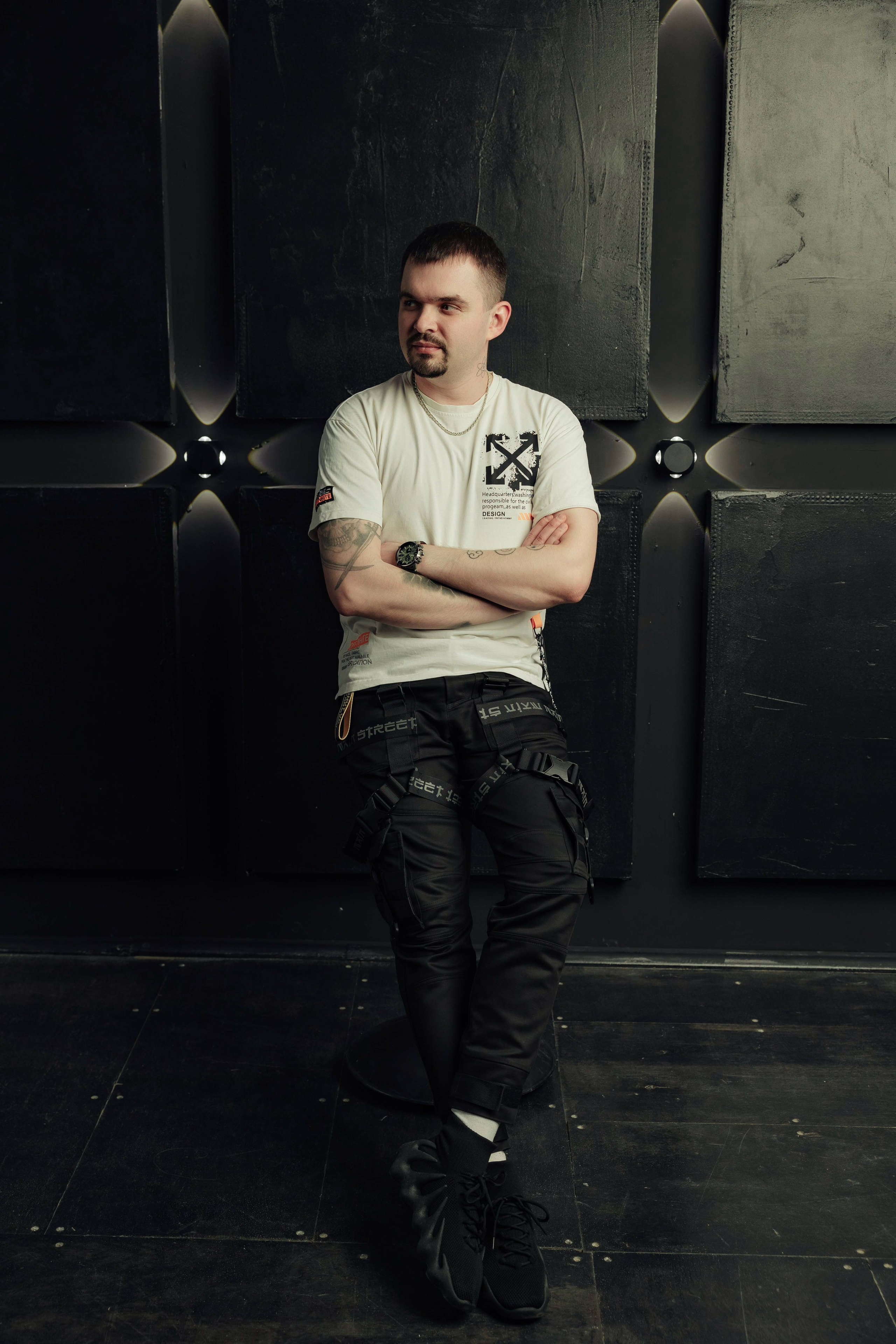 Коллективная фотосессия для мастеров тату-салона «Бить-Колотить». Алексей Шаров — свадебный и репортажный фотограф в Нижнем Новгороде